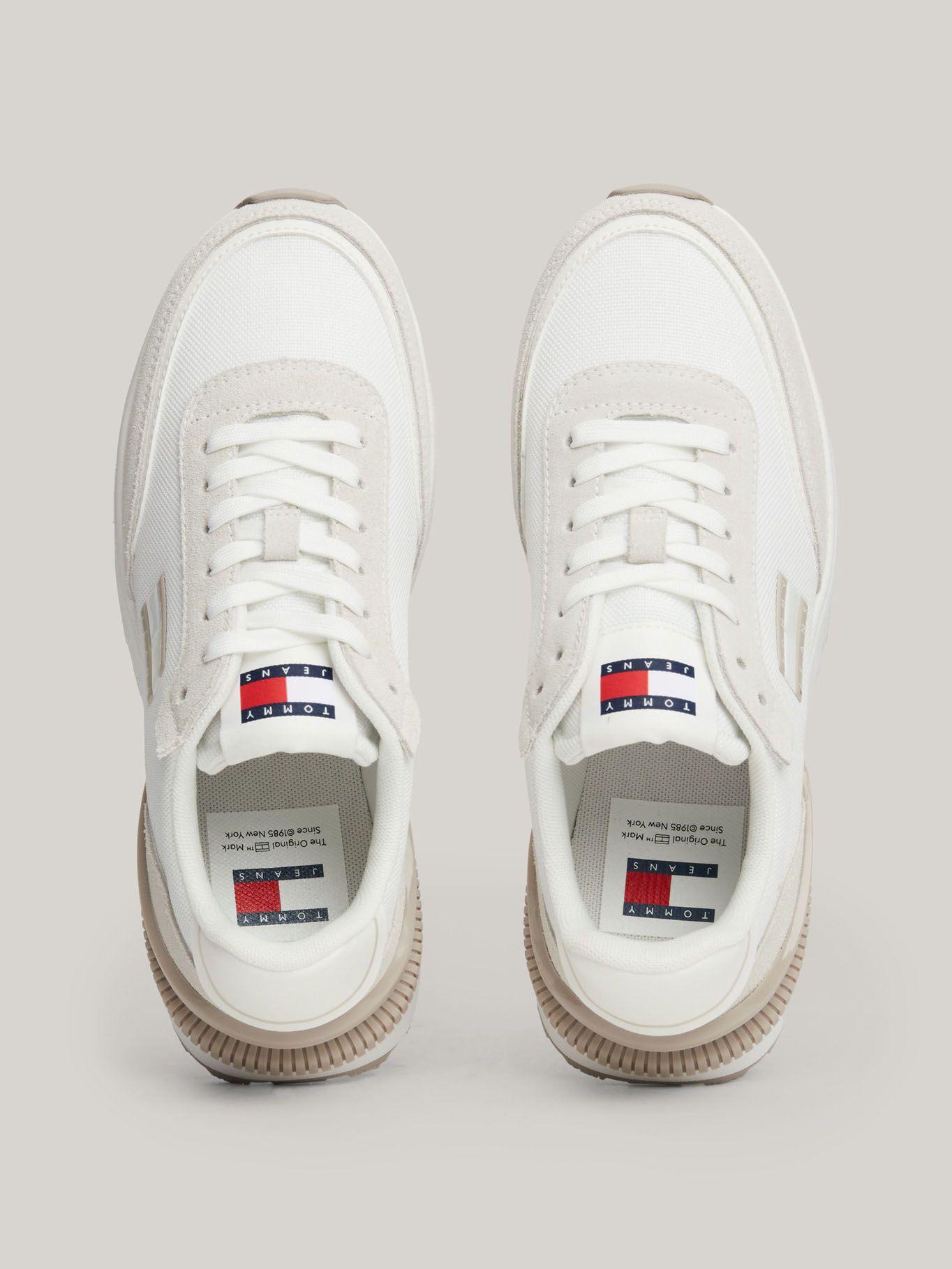 Zapatillas Running Suela Dentada Beige Tommy Hilfiger-2