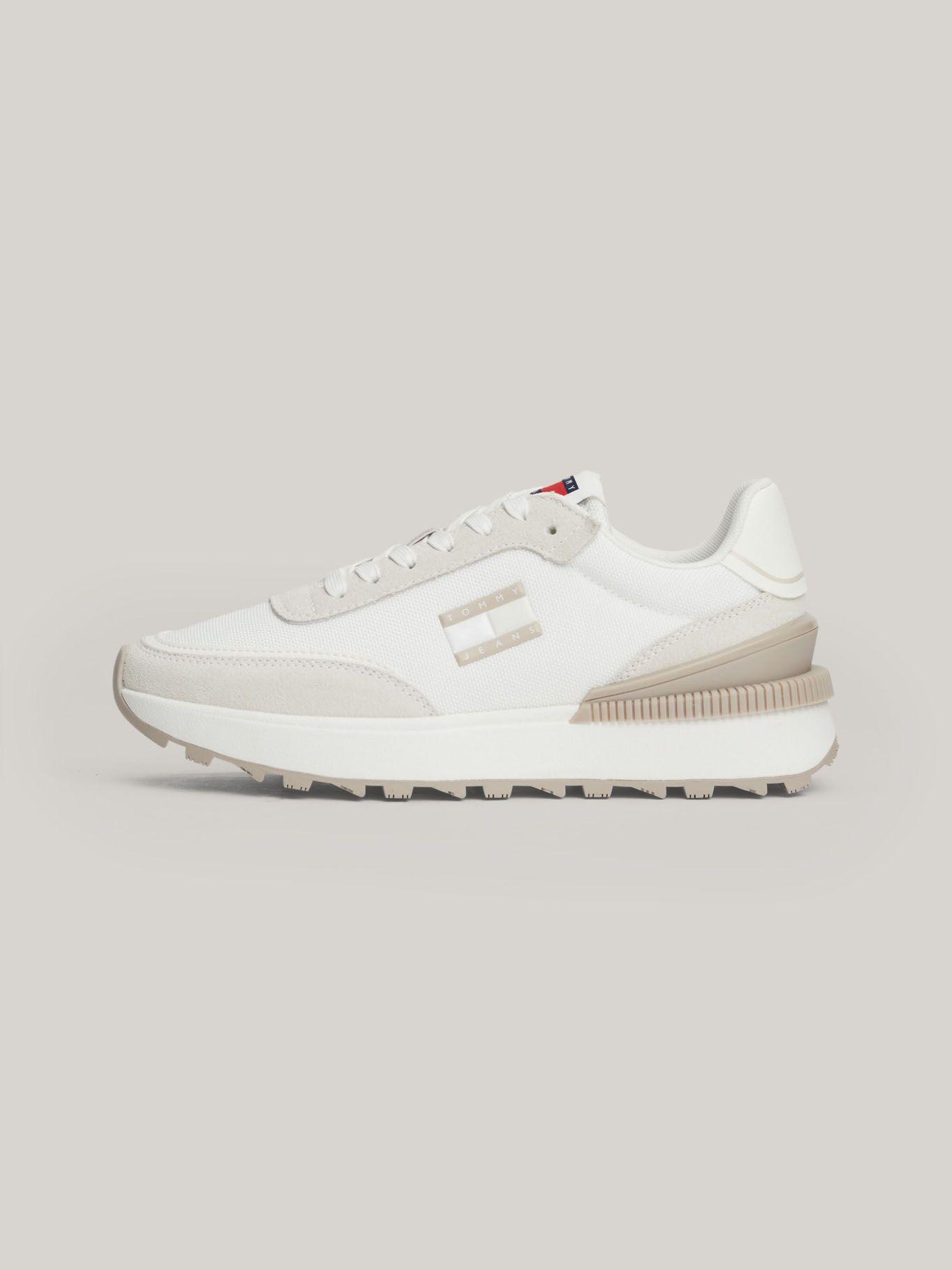 Zapatillas Running Suela Dentada Beige Tommy Hilfiger-5