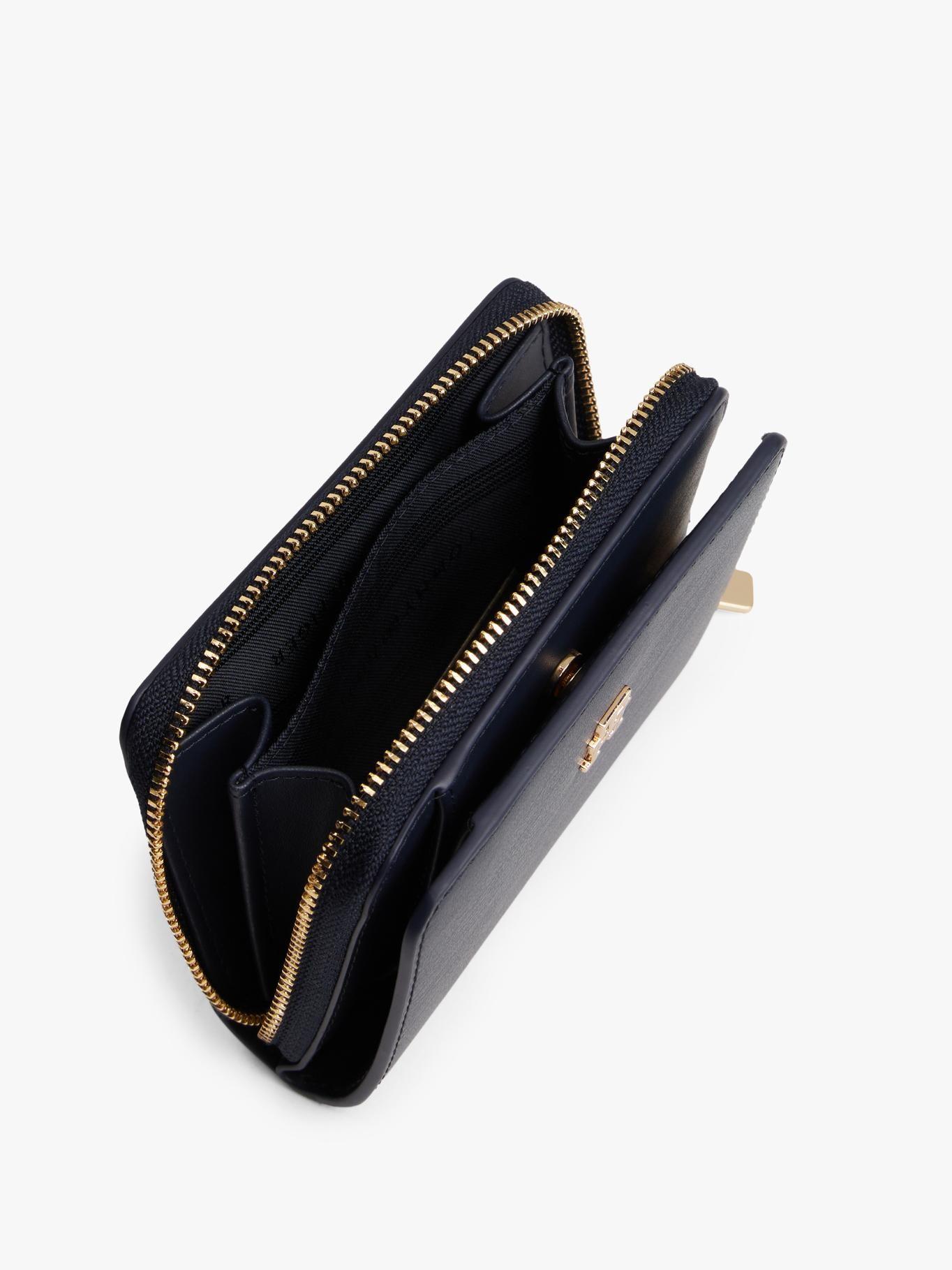 Billetera De Solapa Monogram Azul Tommy Hilfiger-2