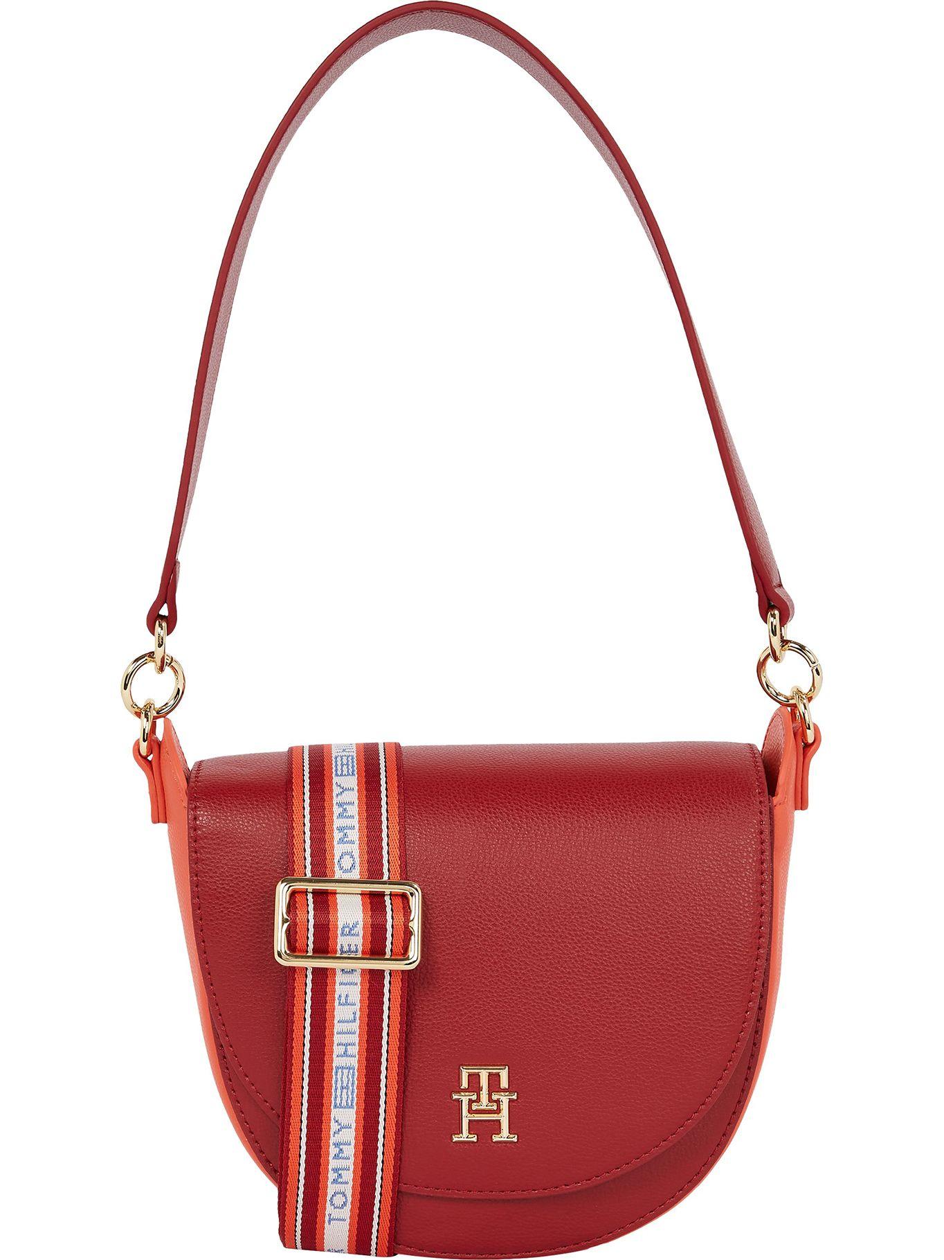 Cartera Saddle Life Con Logo Rojo Tommy Hilfiger-0