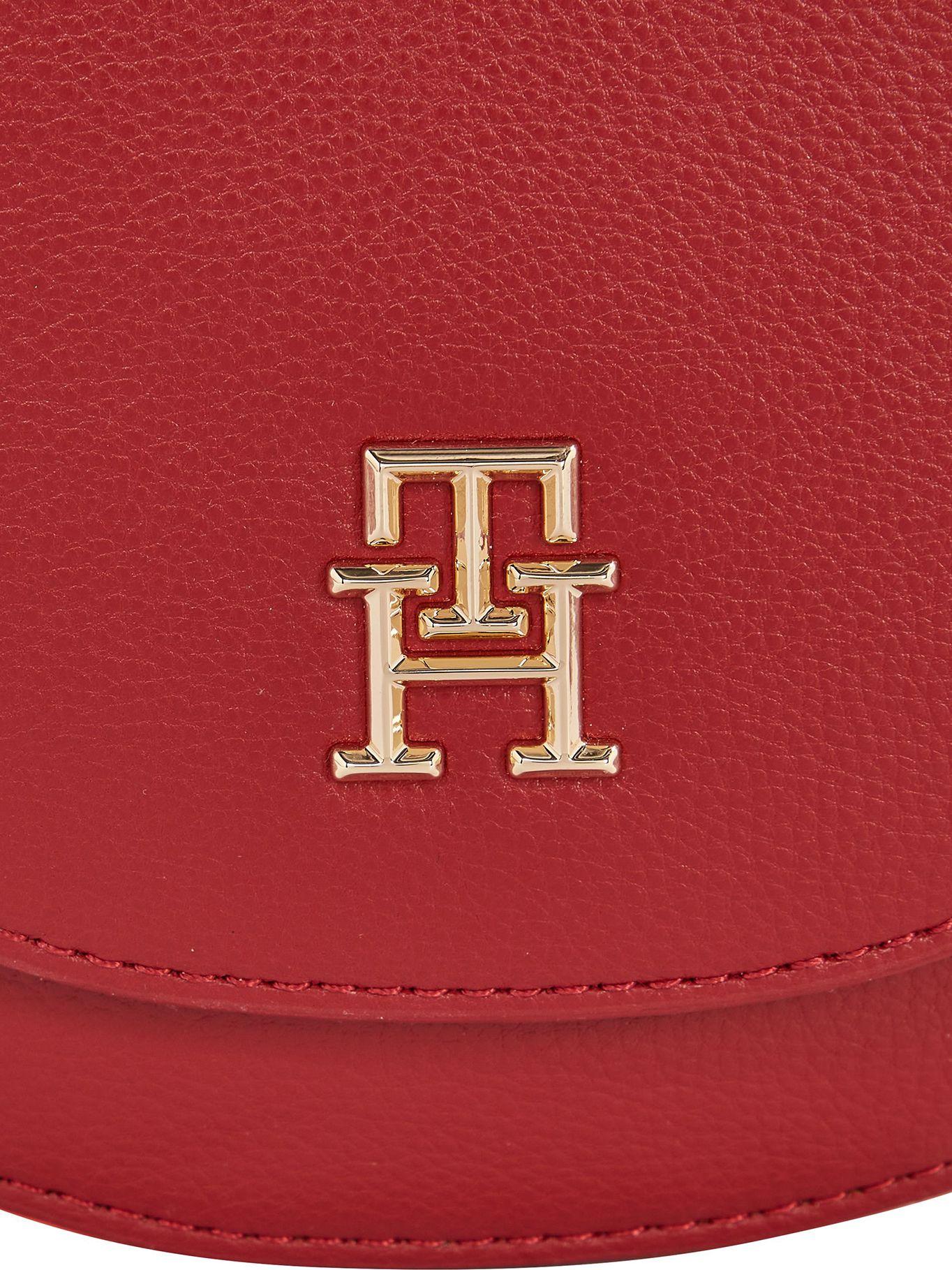 Cartera Saddle Life Con Logo Rojo Tommy Hilfiger-3