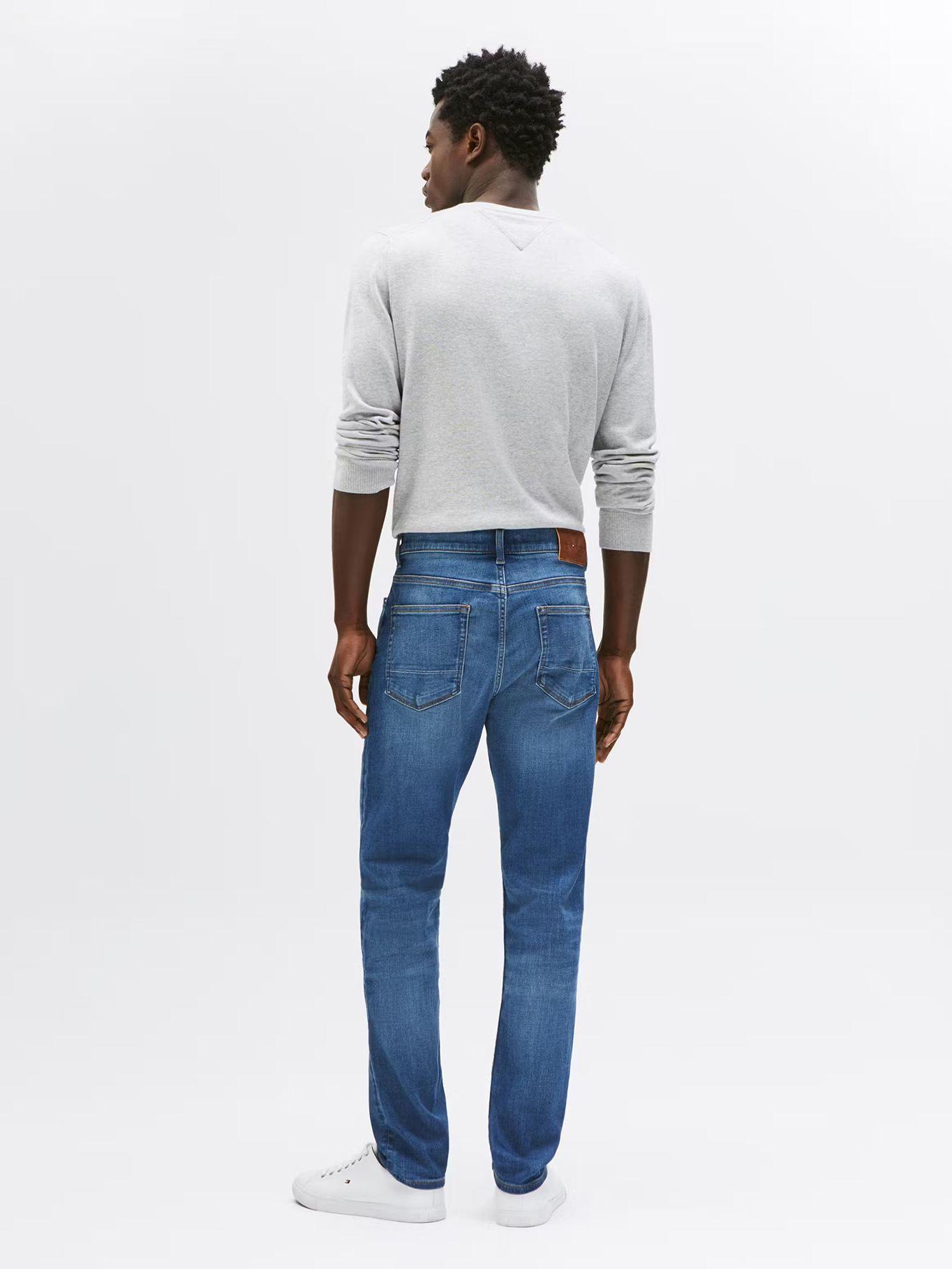 Jeans Bleecker Slim Fit Con Logo Azul Tommy Hilfiger-2