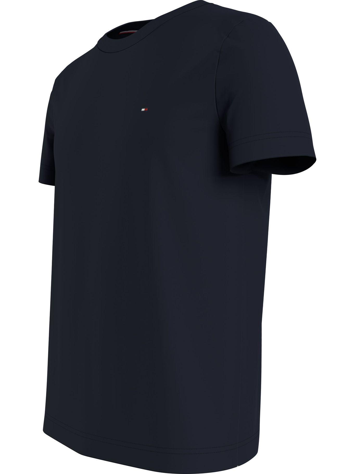 Polera Back Logo Azul Tommy Hilfiger JN2-2