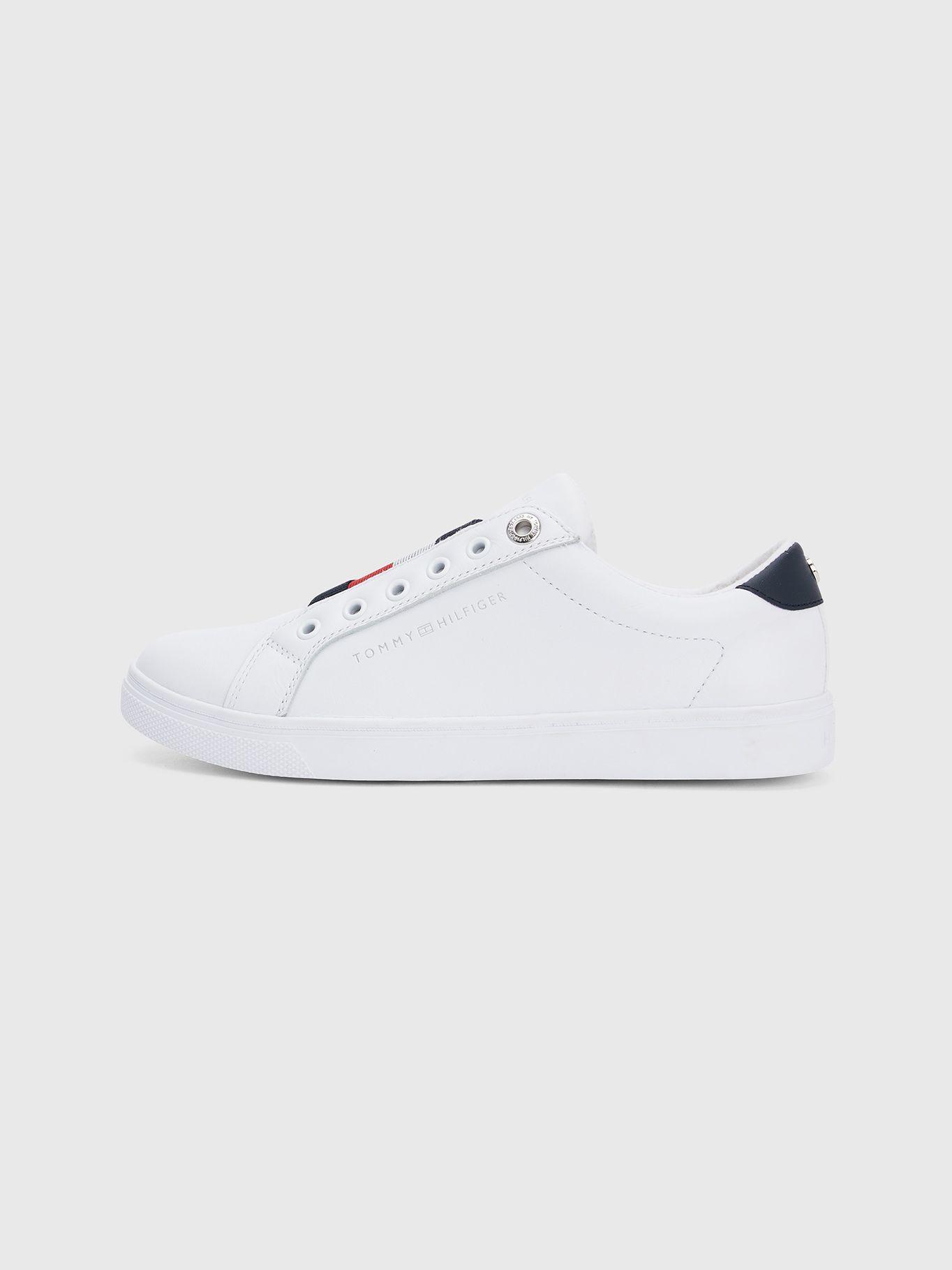 Zapatillas Elastic Slip On Blanco Tommy Hilfiger-2