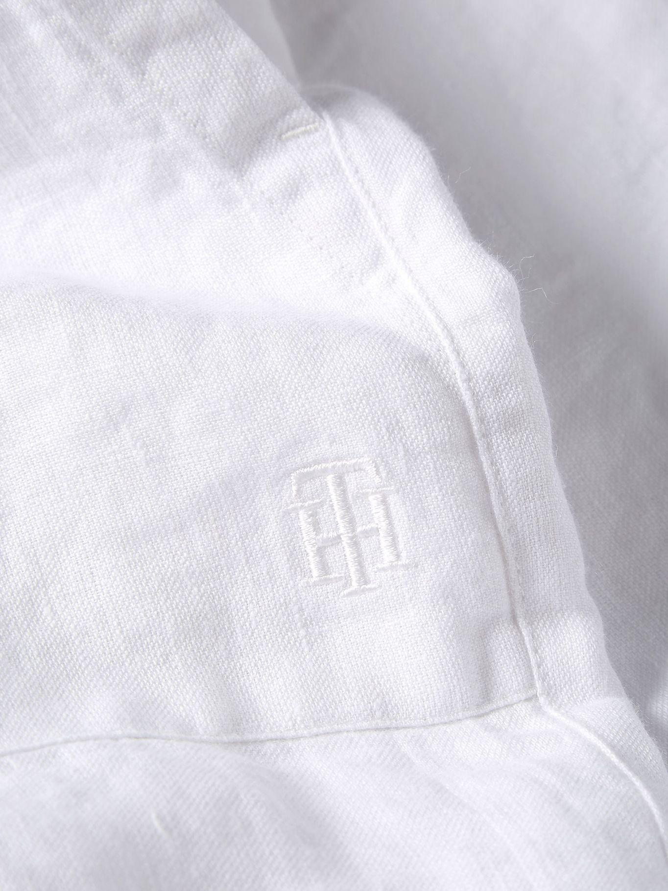 Shorts De Lino Blanco Tommy Hilfiger JN2-5