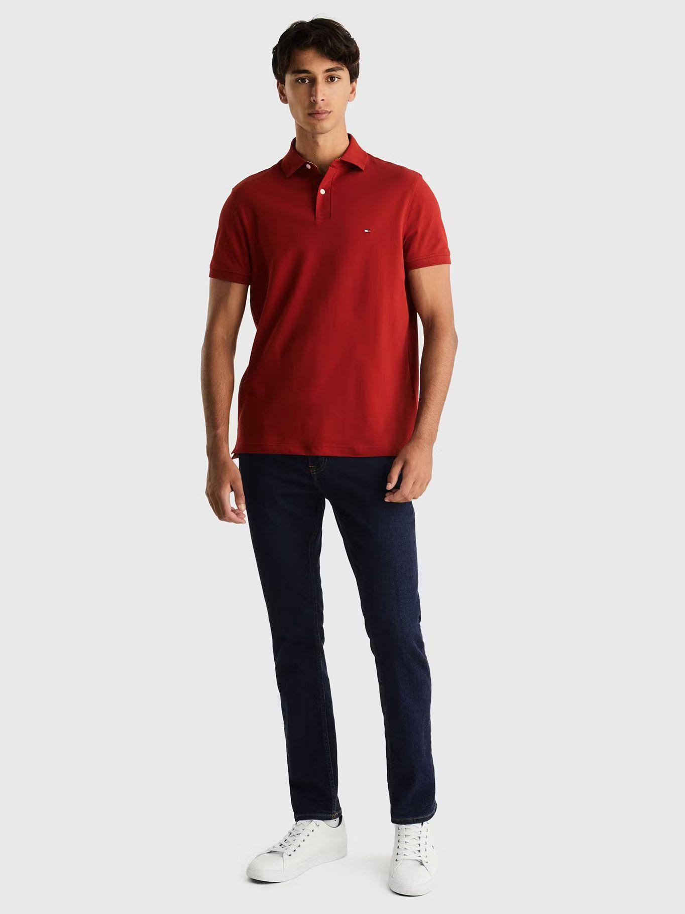 Polo Im 1985 Regular Fit Rojo XNN Tommy Hilfiger-1