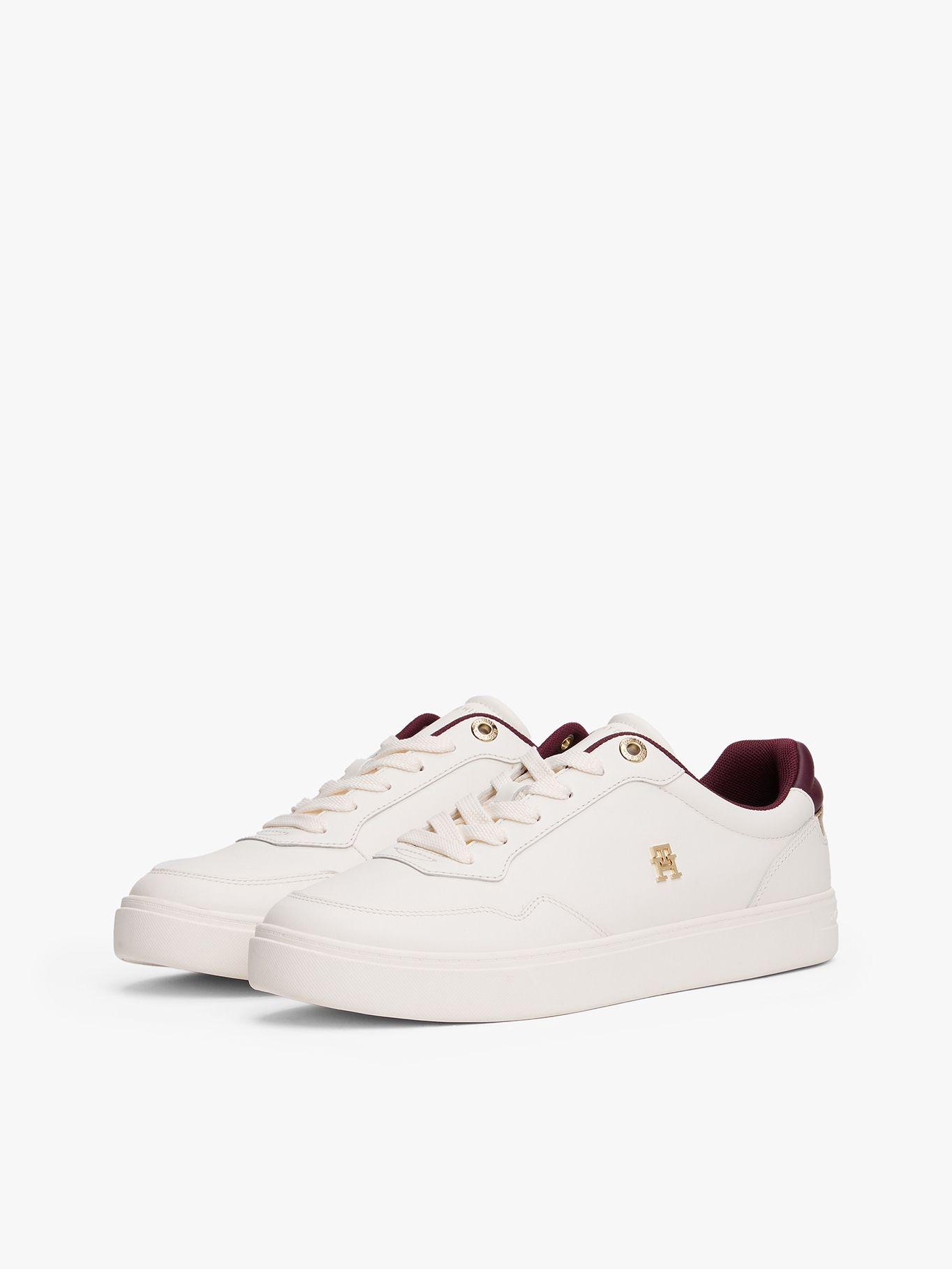 Zapatillas De Cuero Essential Blanco Tommy Hilfiger-0
