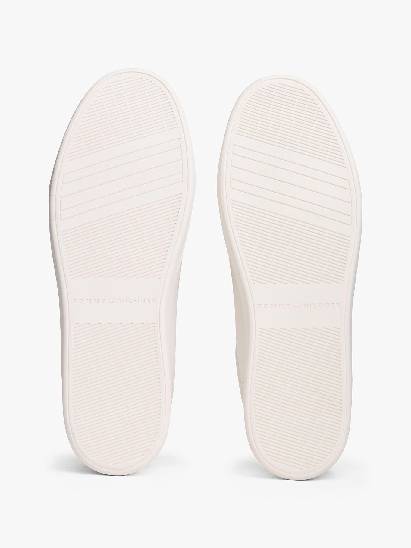 Zapatillas De Cuero Essential Blanco Tommy Hilfiger-4