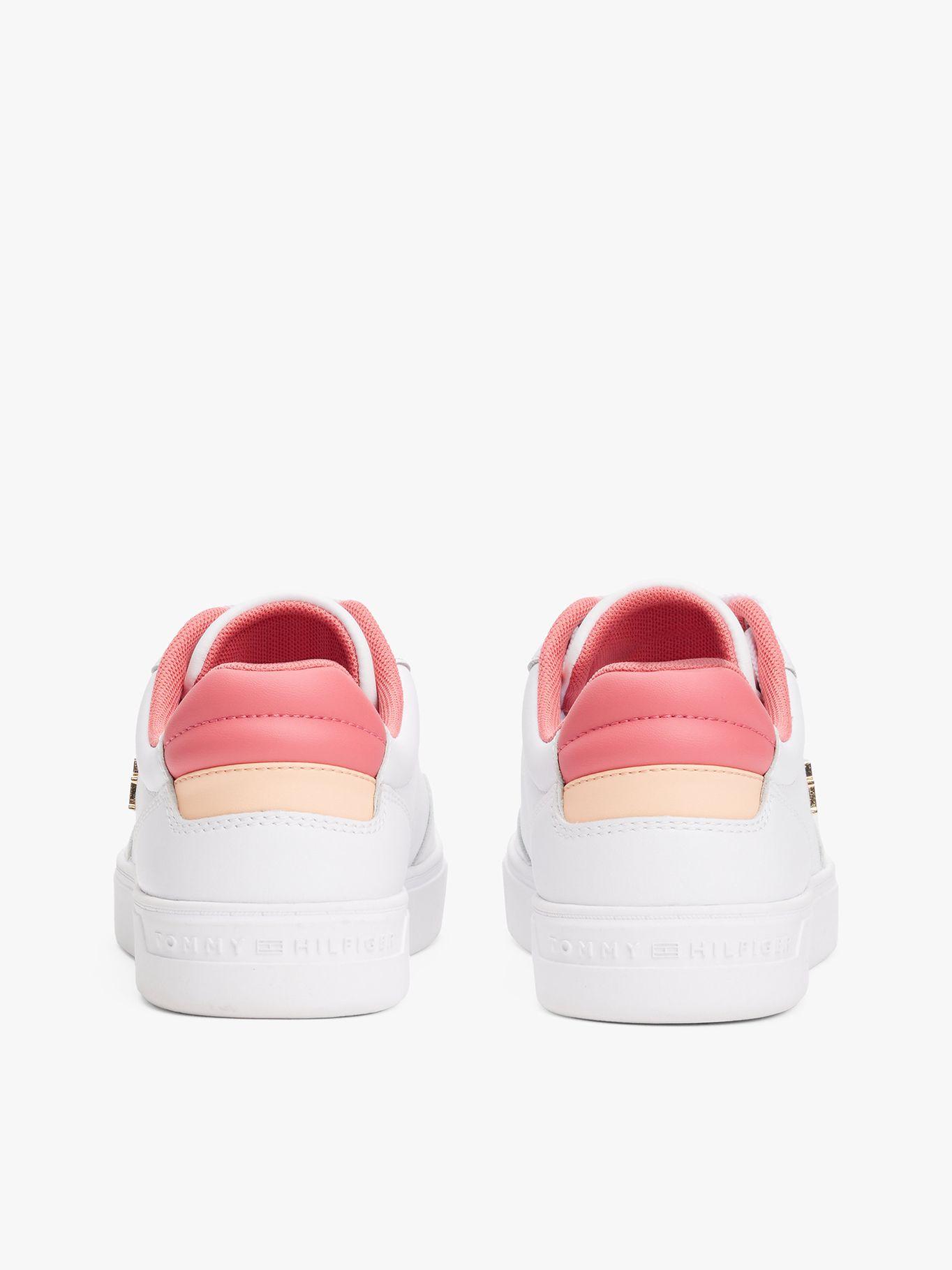 Zapatillas De Cuero Essential Blanco Tommy Hilfiger-1