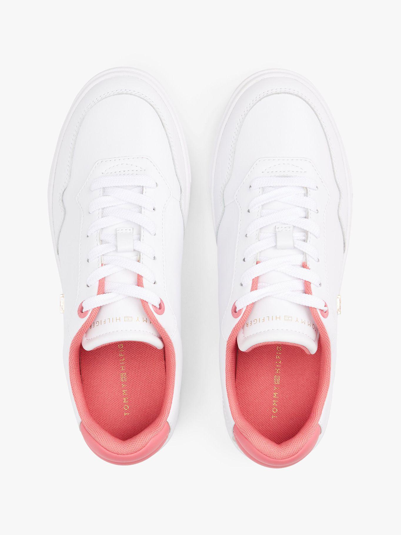 Zapatillas De Cuero Essential Blanco Tommy Hilfiger-2