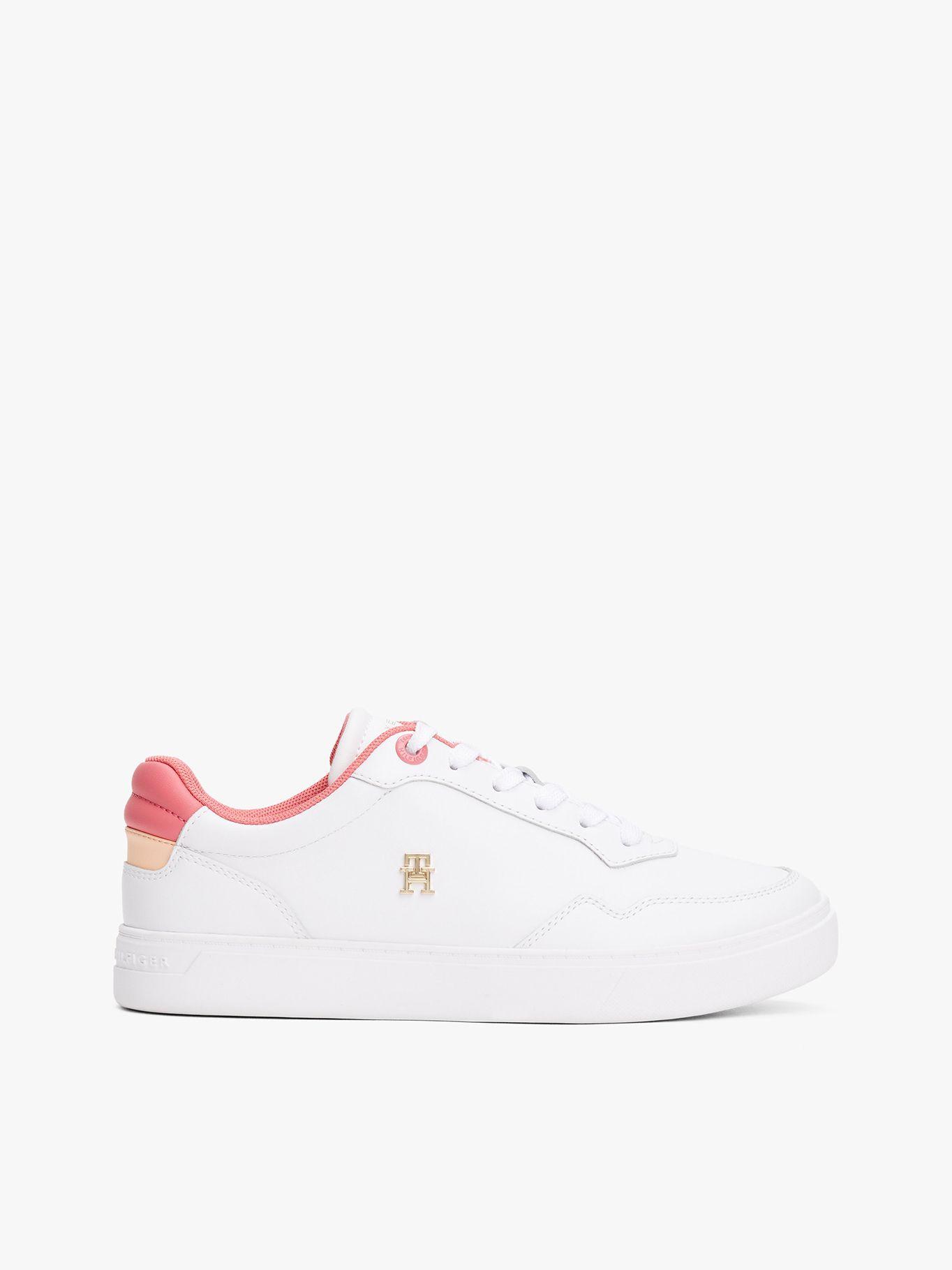 Zapatillas De Cuero Essential Blanco Tommy Hilfiger-4