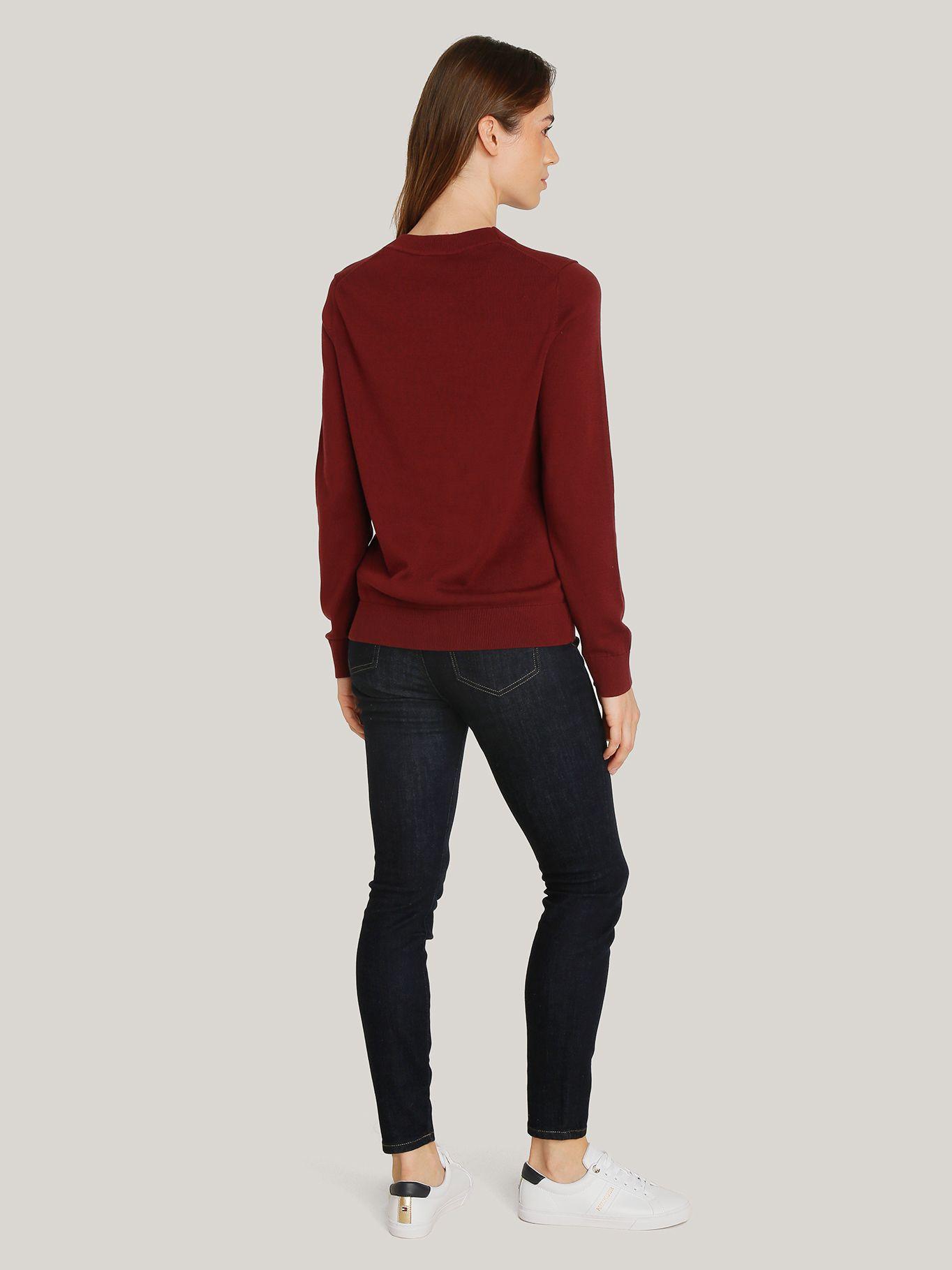 Sweater Global Stripe Con Logo Rojo Tommy Hilfiger-2