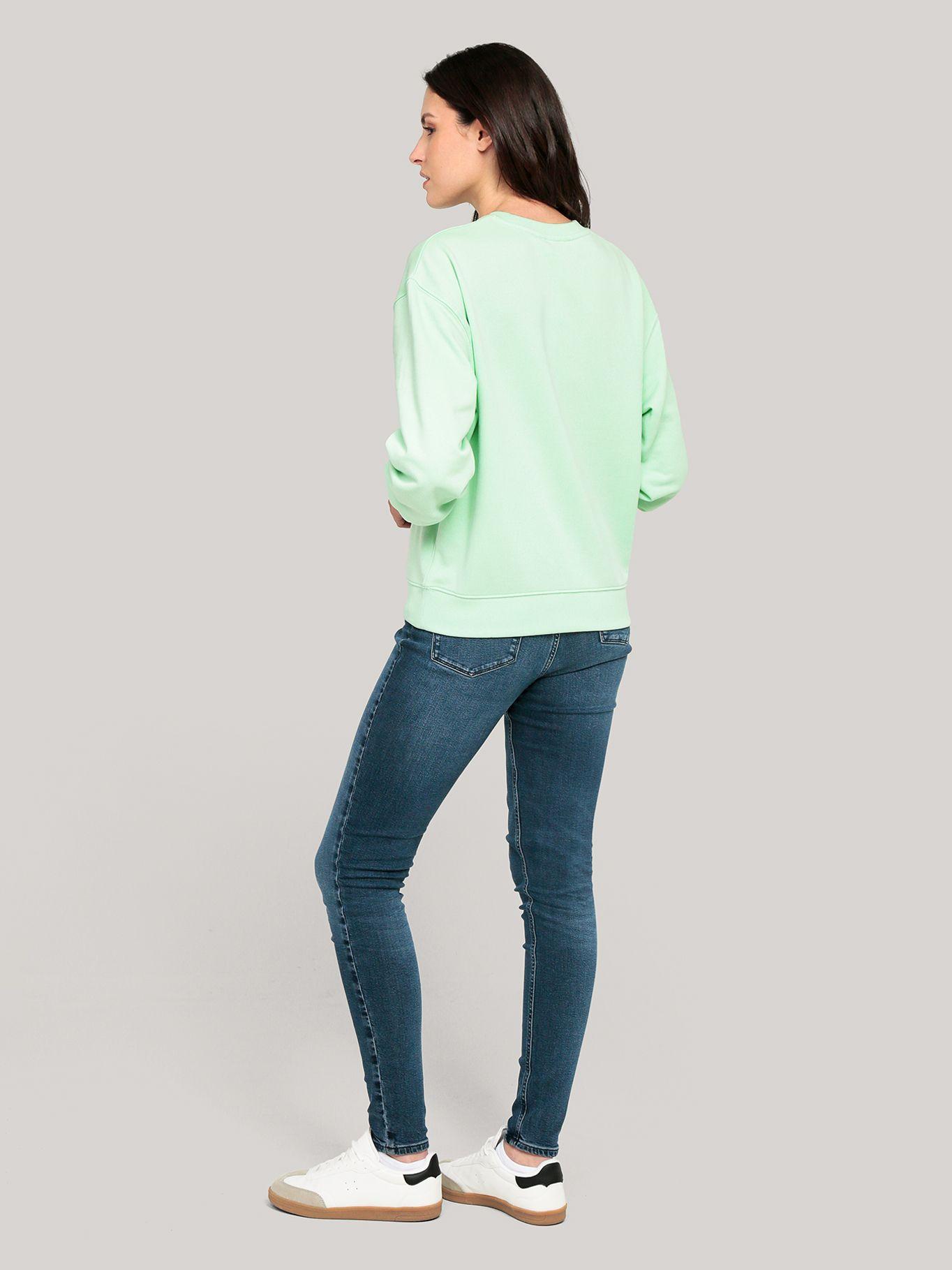 Polerón Modern LXY Logo Verde Tommy Hilfiger-2