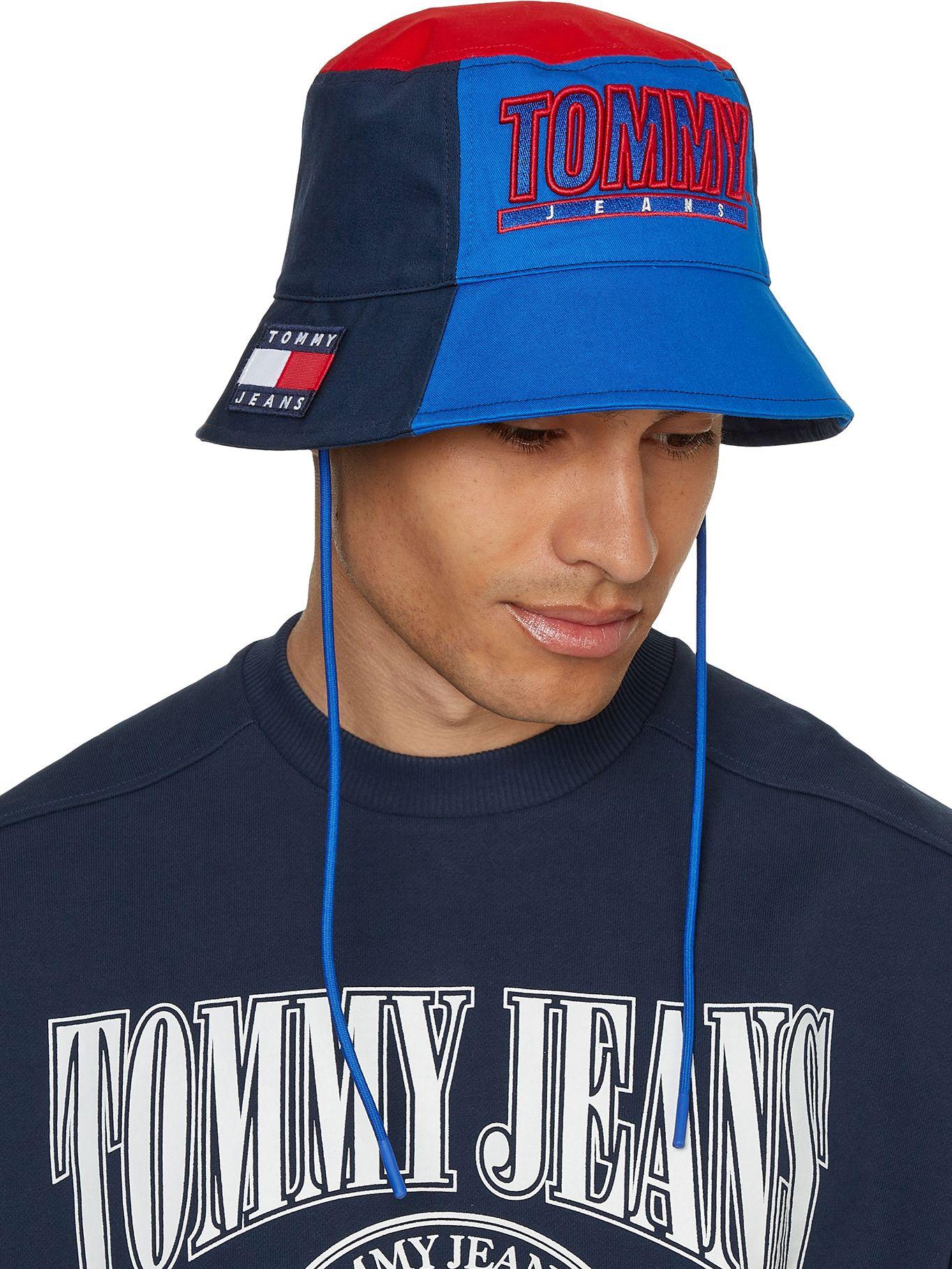 Gorro Bucket Heritage Stadium Azul Tommy Hilfiger-3