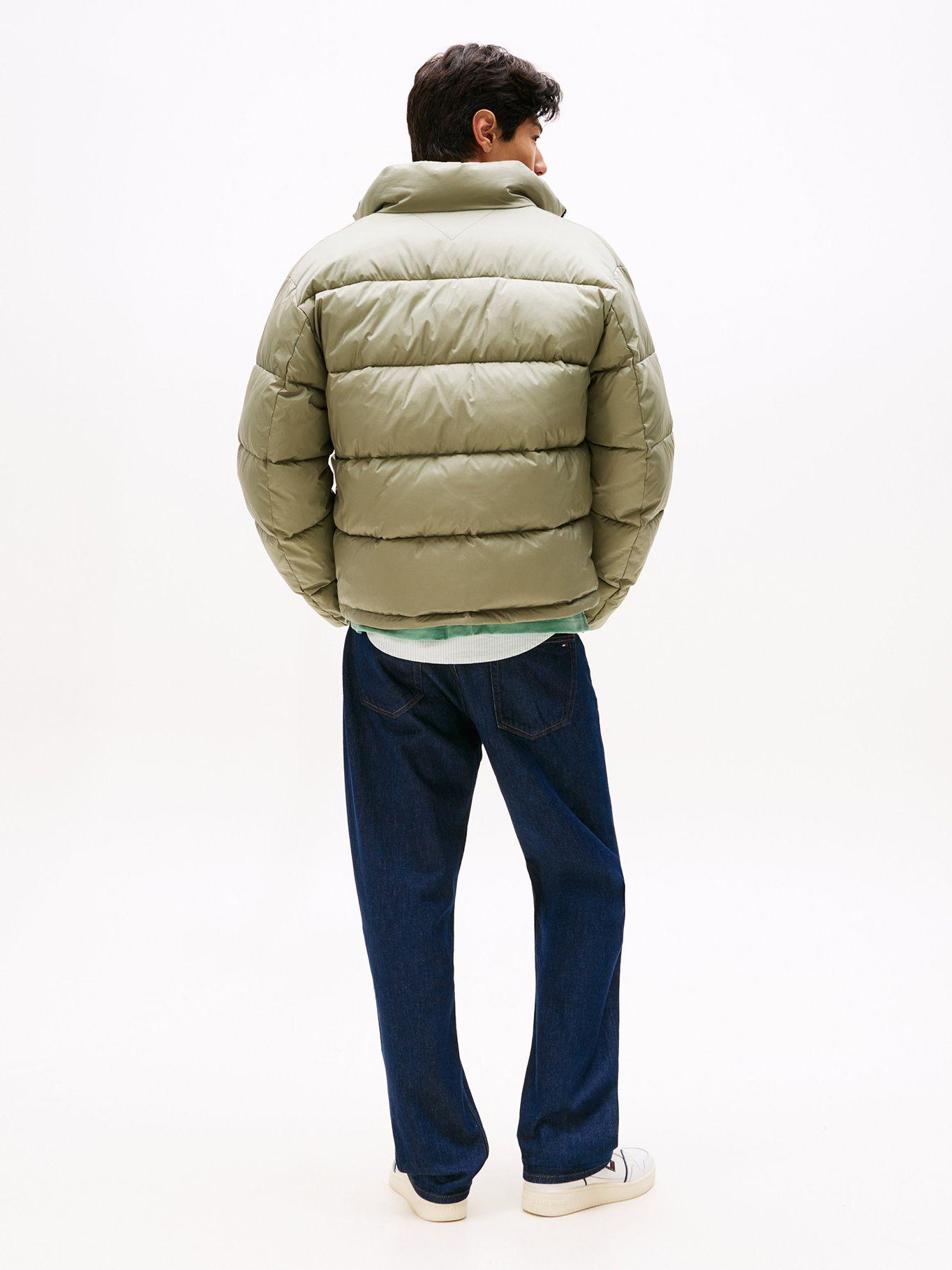 Parka Acolchada Con Efecto Arrugado Verde Tommy Jeans-2