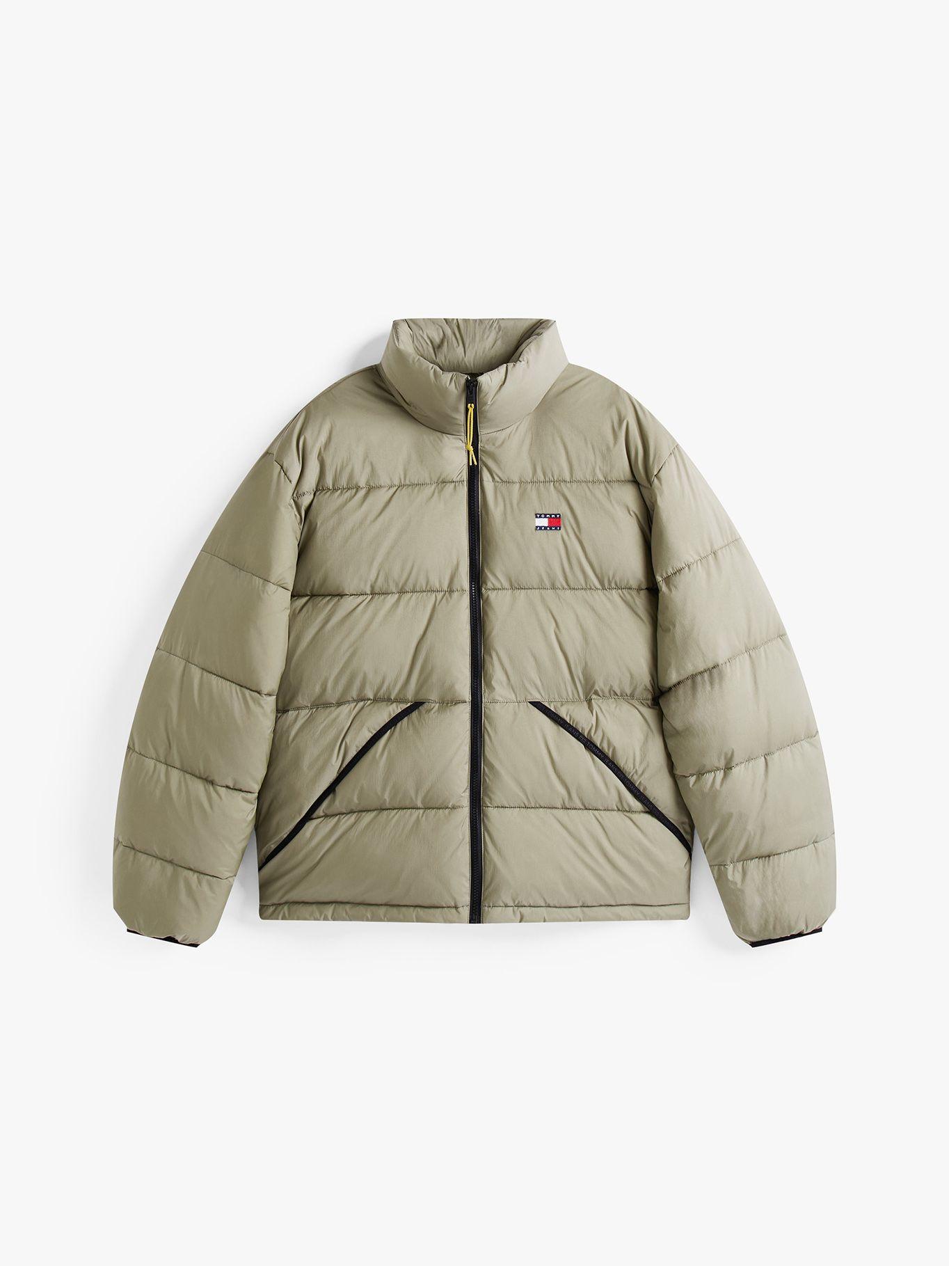 Parka Acolchada Con Efecto Arrugado Verde Tommy Jeans-5