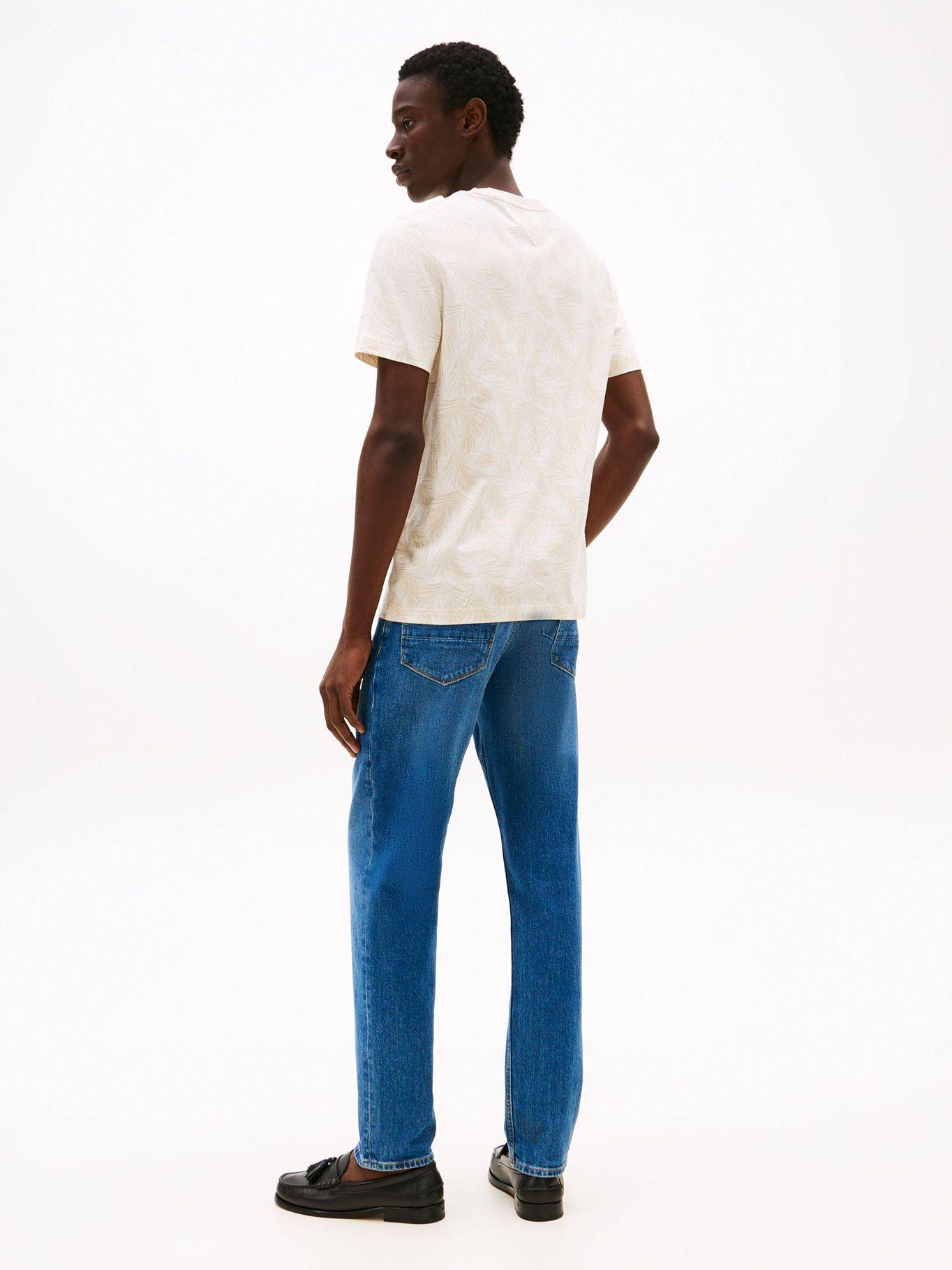 Polera Bolsillo Y Print Hojas Beige 0K4 Tommy Hilfiger-2