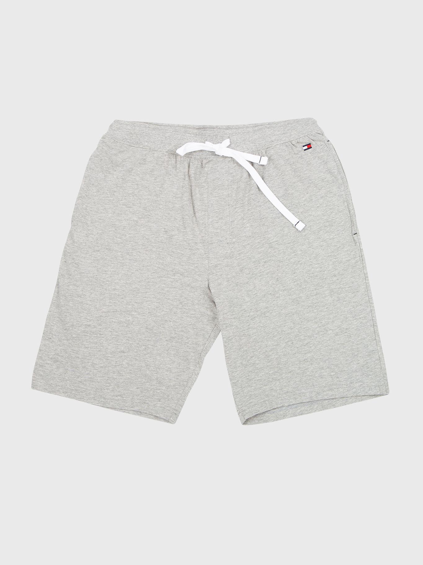 Pijama Pantalón Corto Essential Logo Gris Tommy Hilfiger-0
