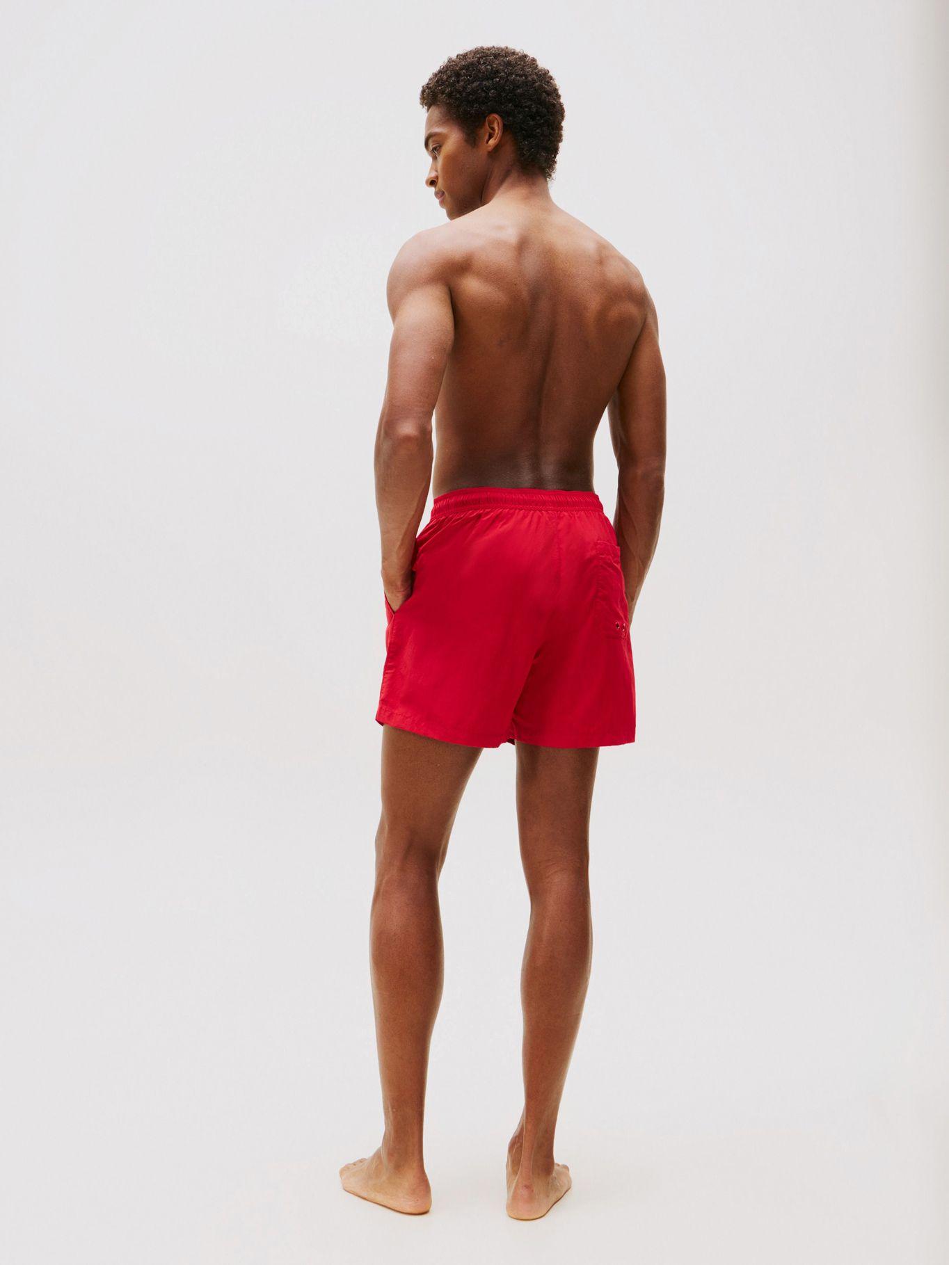 Traje De Baño Essential De Medio/ Rojo Tommy Hilfiger-2