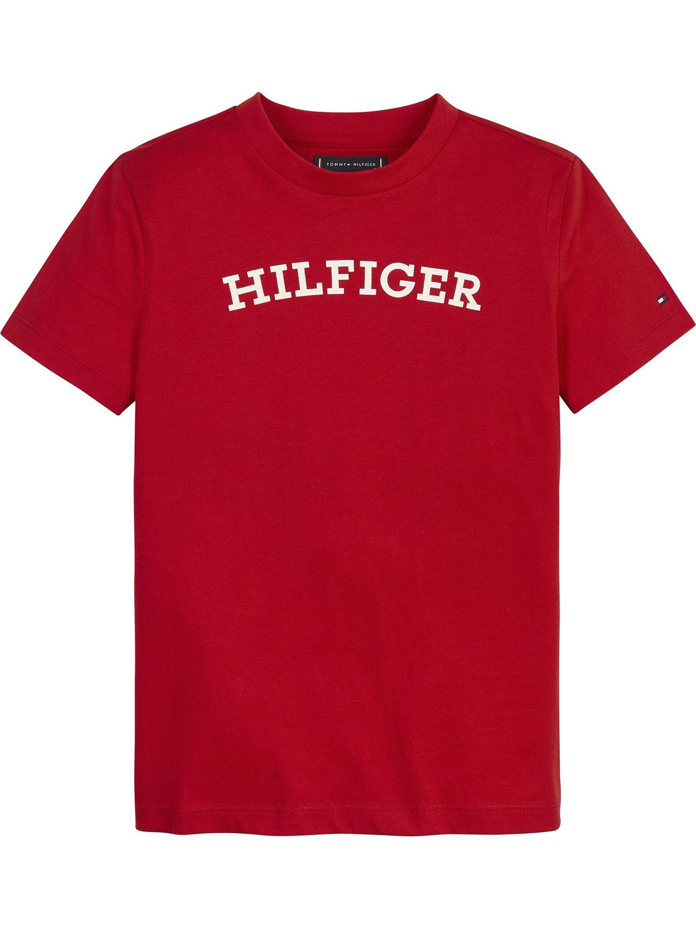 Polera Core Monotype Rojo Tommy Hilfiger-0