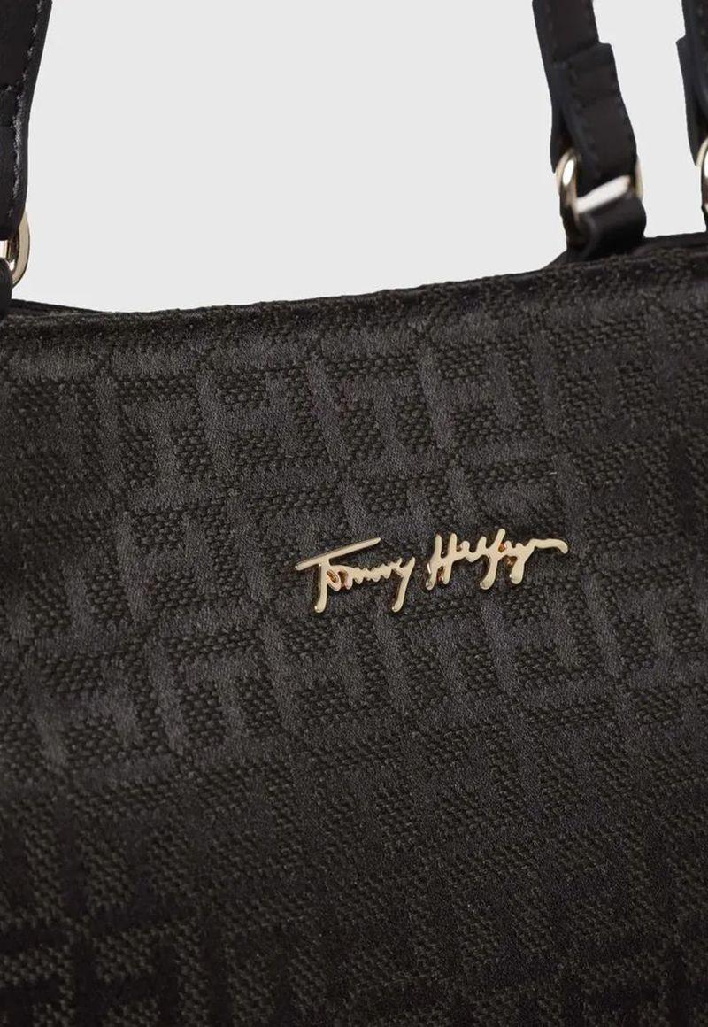 Tote Jacquard Latam Negro Tommy Hilfiger-2