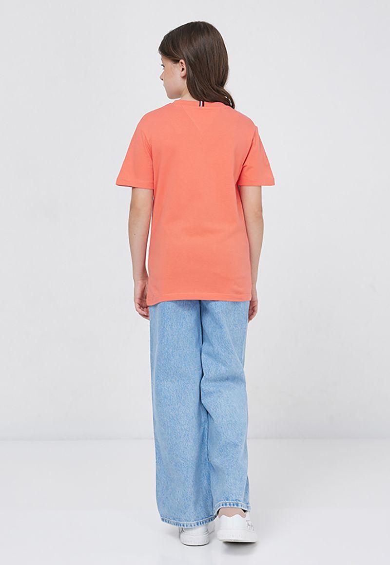 Polera Unisex Essential Naranjo Tommy Hilfiger-1