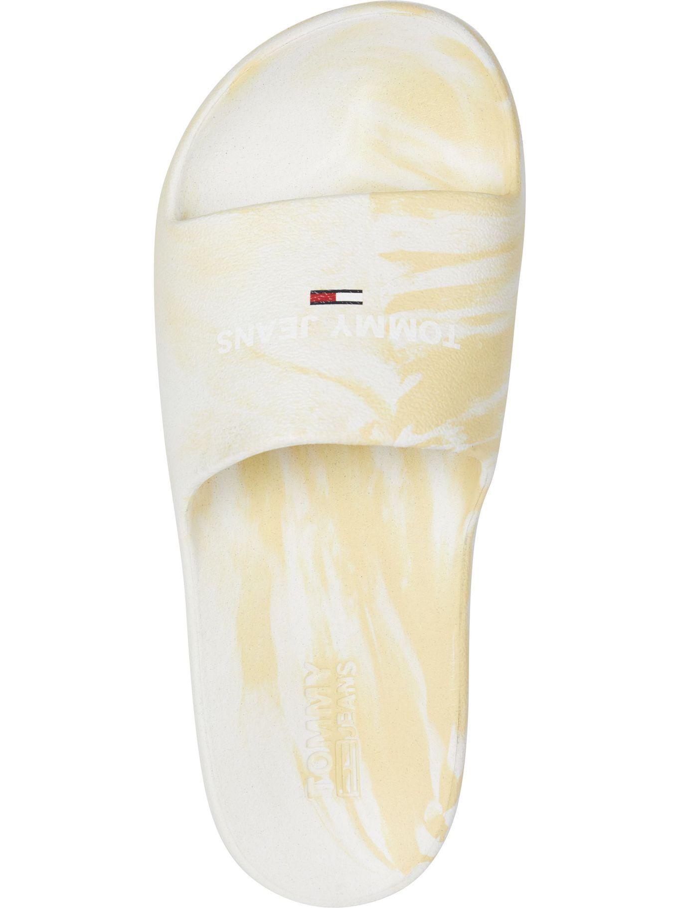 Sandalias Marbled Con Logo Amarillo Tommy Jeans-1