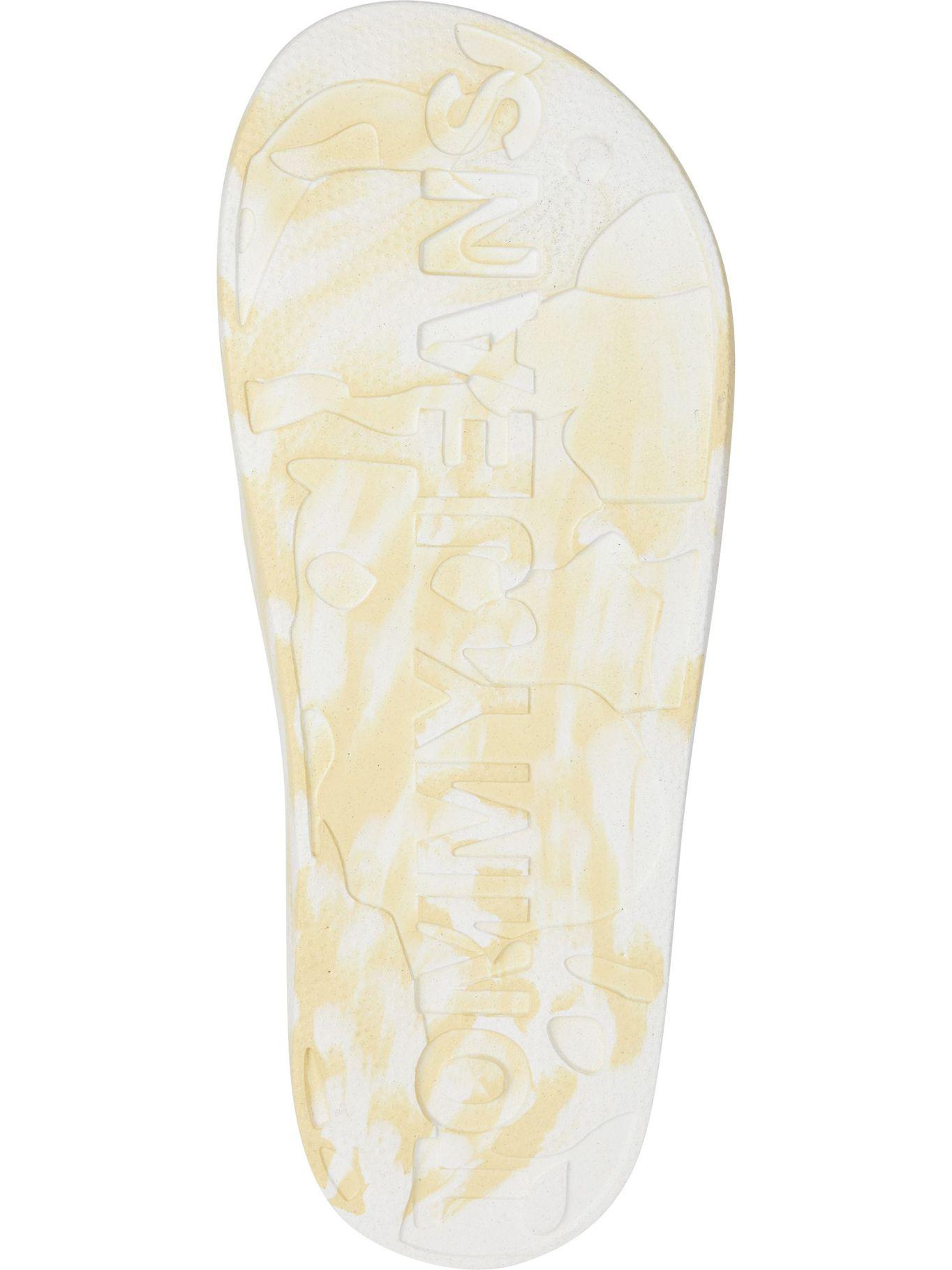 Sandalias Marbled Con Logo Amarillo Tommy Jeans-3