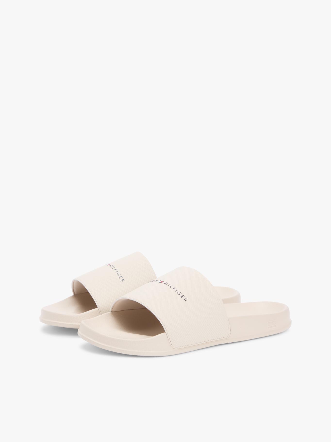 Sandalias Texturizadas Con Logo-0