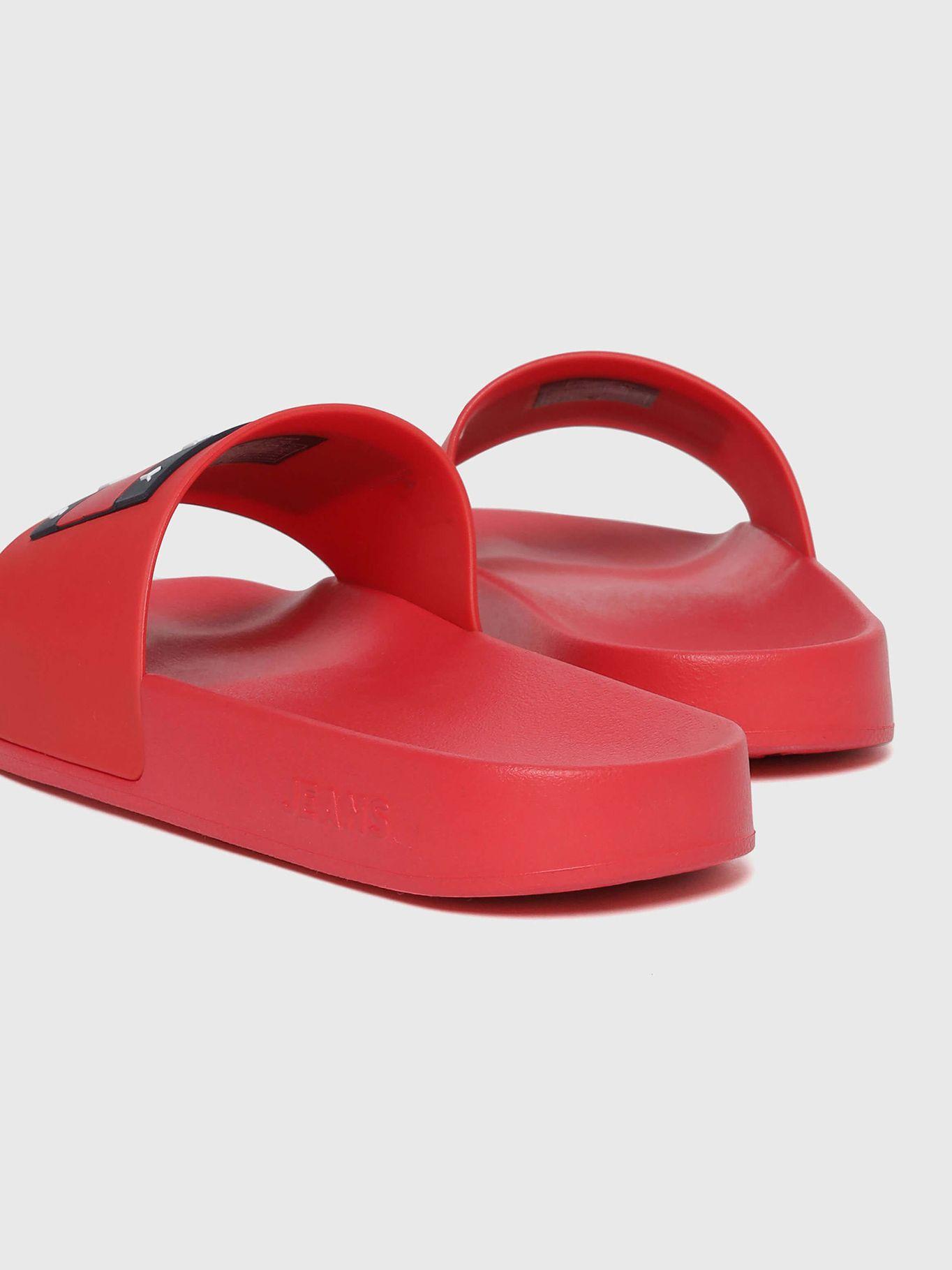 Sandalias Con Parche Essential Rojo Tommy Jeans-1