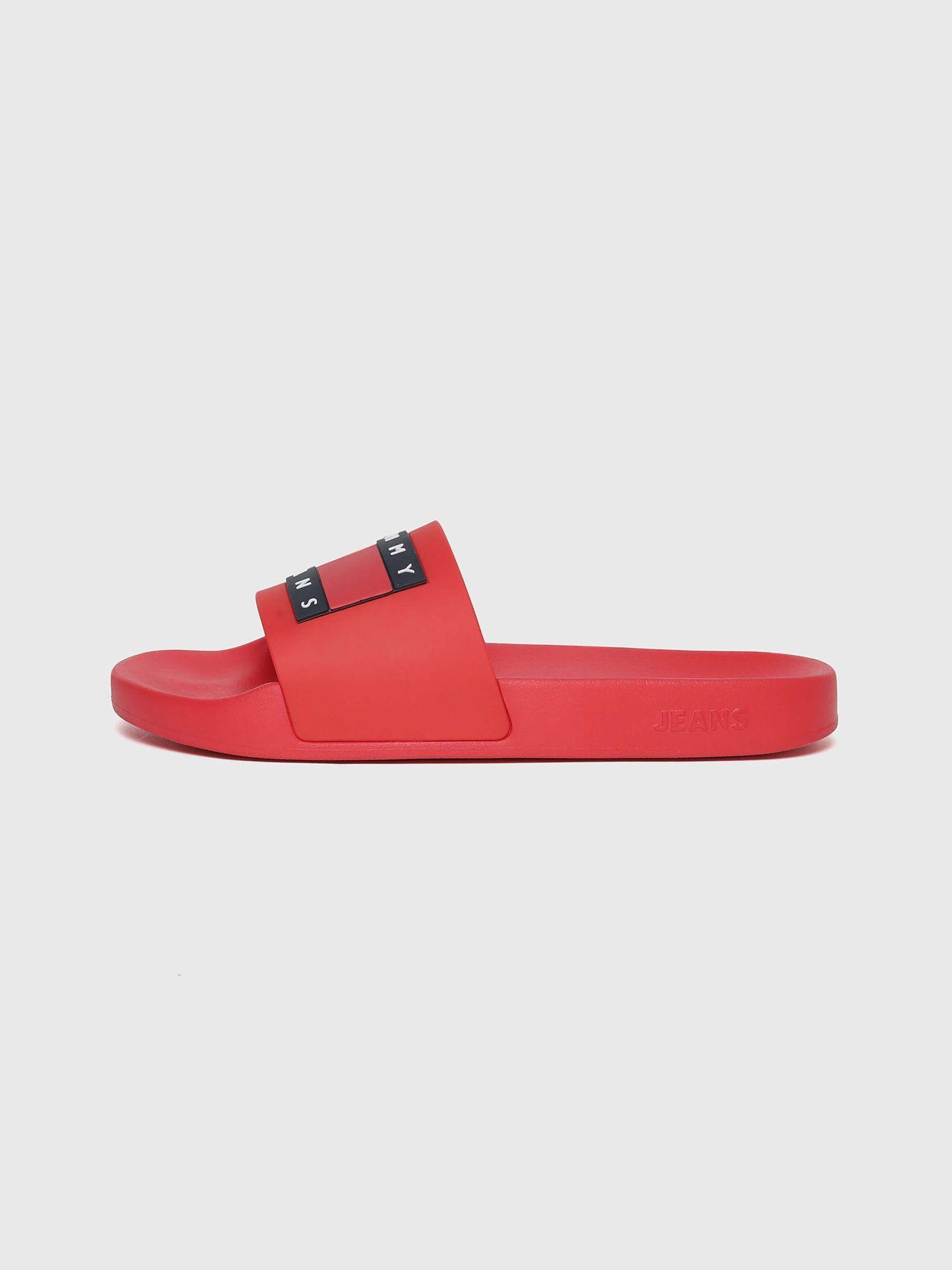 Sandalias Con Parche Essential Rojo Tommy Jeans-3