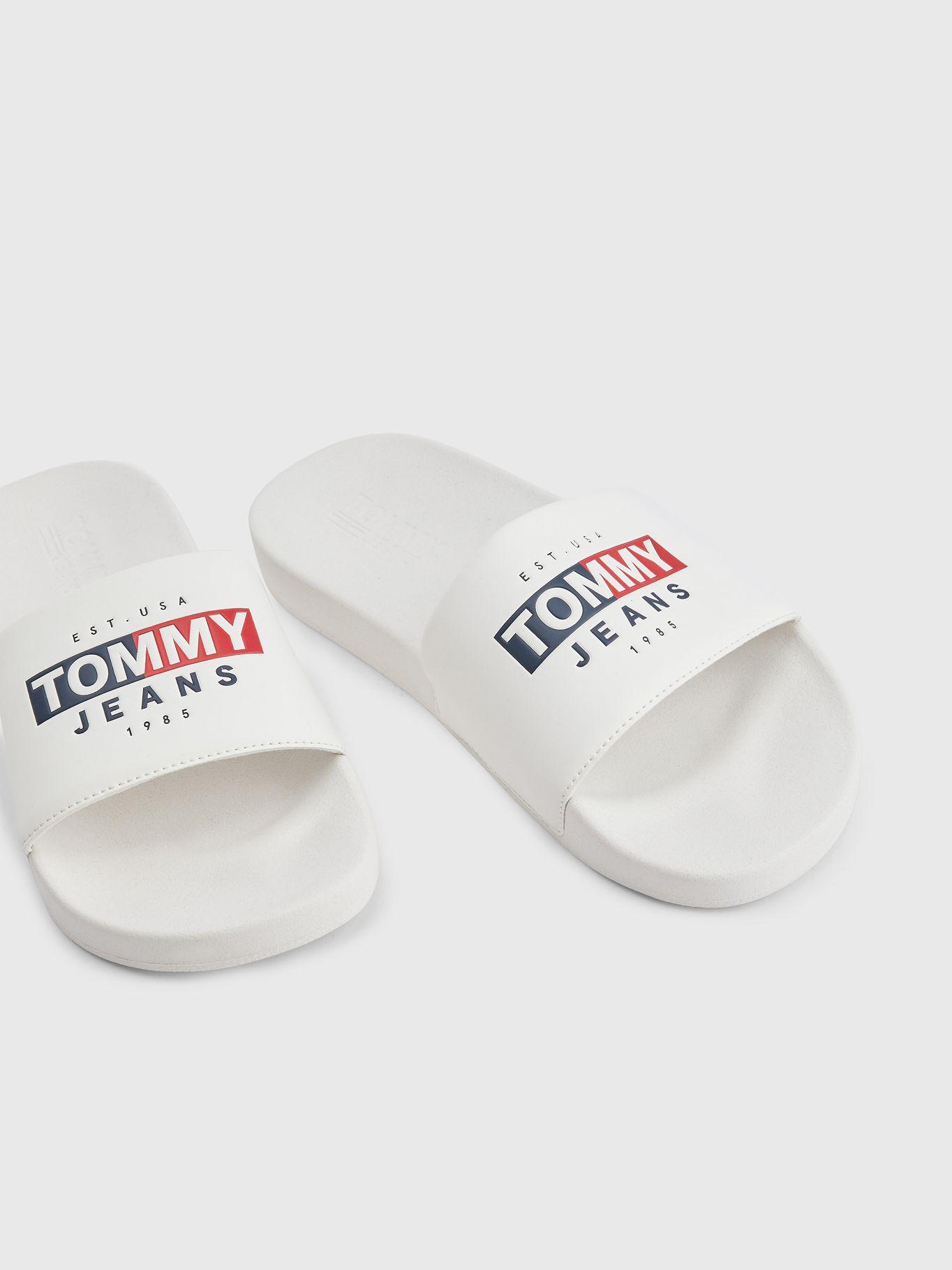 Sandalias Seasonal Piscina Logo Blanco Tommy Hilfiger-3