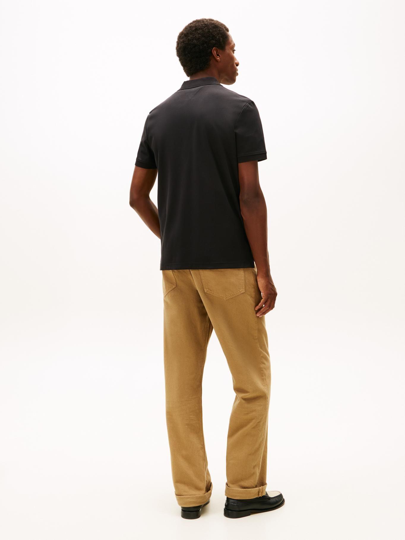 Polo Interlock Lux Regular Fit Tommy Hilfiger Negro-2