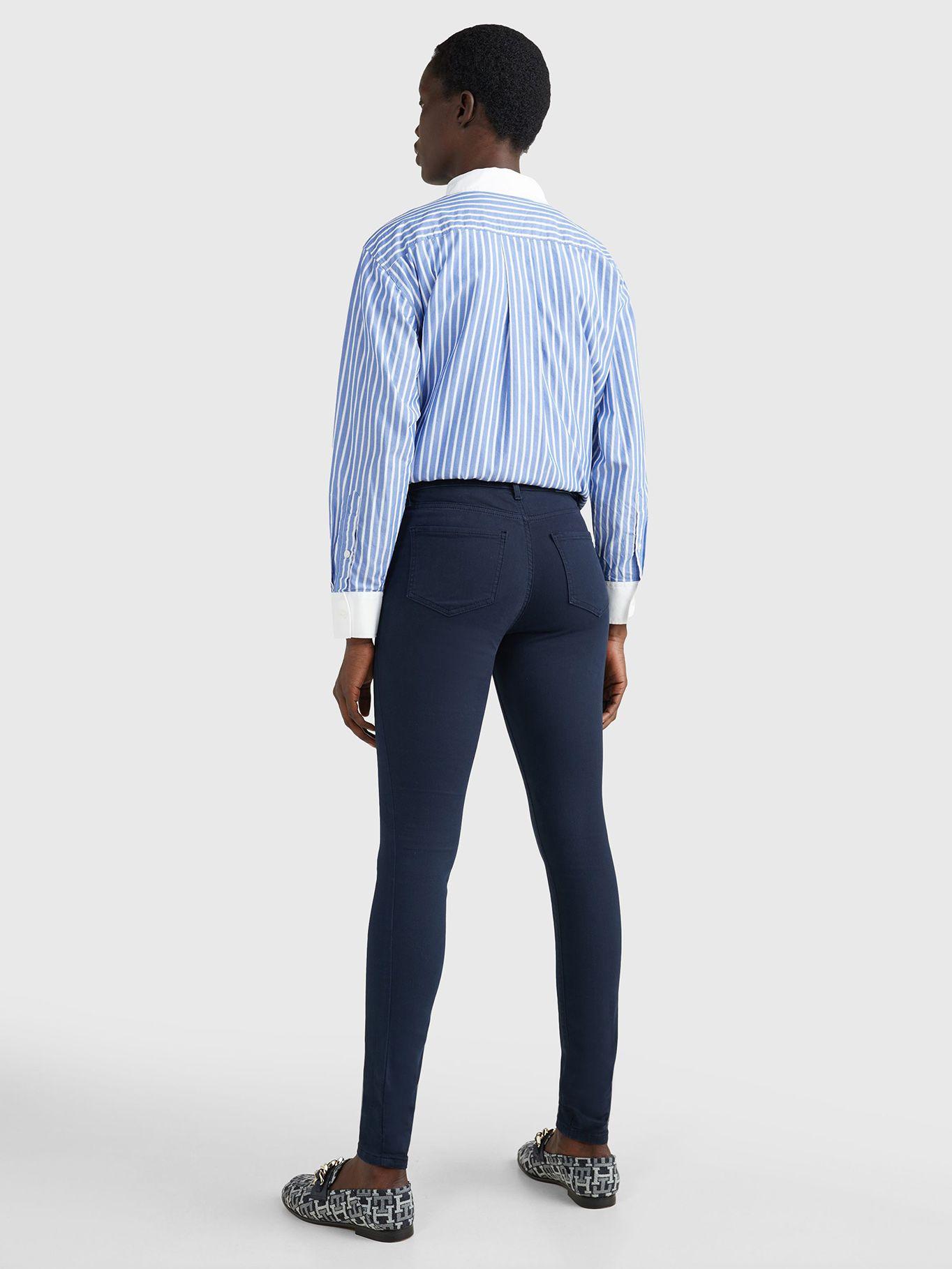 Jeans Harlem Skinny Talle Alto Azul Tommy Hilfiger-2