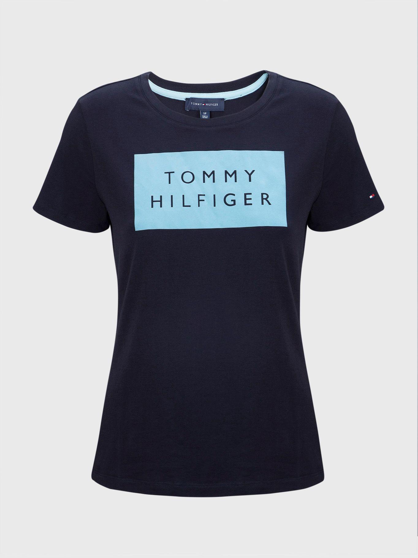 Polera Contrast Logo Tommy Hilfiger MY2-0