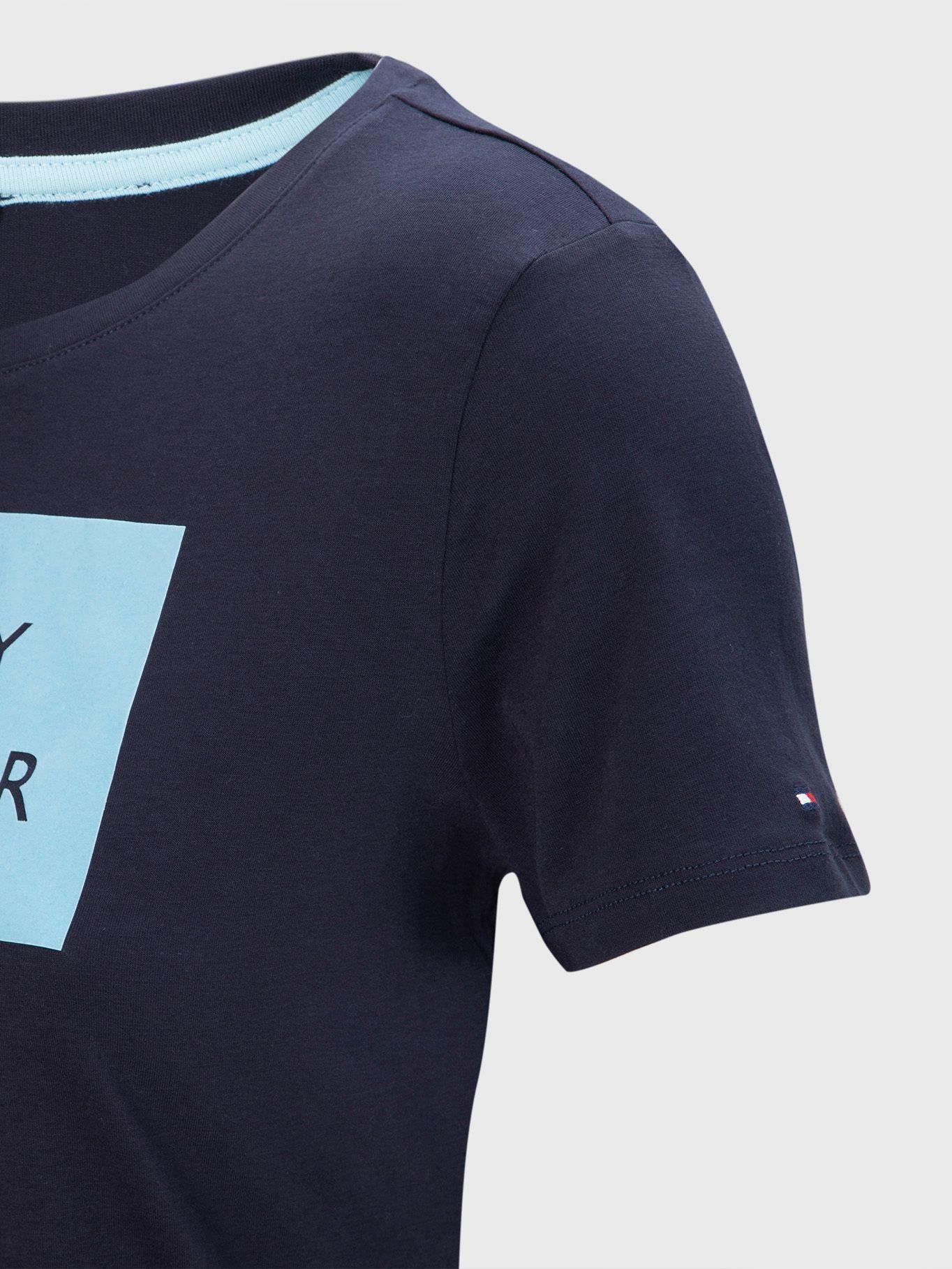 Polera Contrast Logo Tommy Hilfiger MY2-3