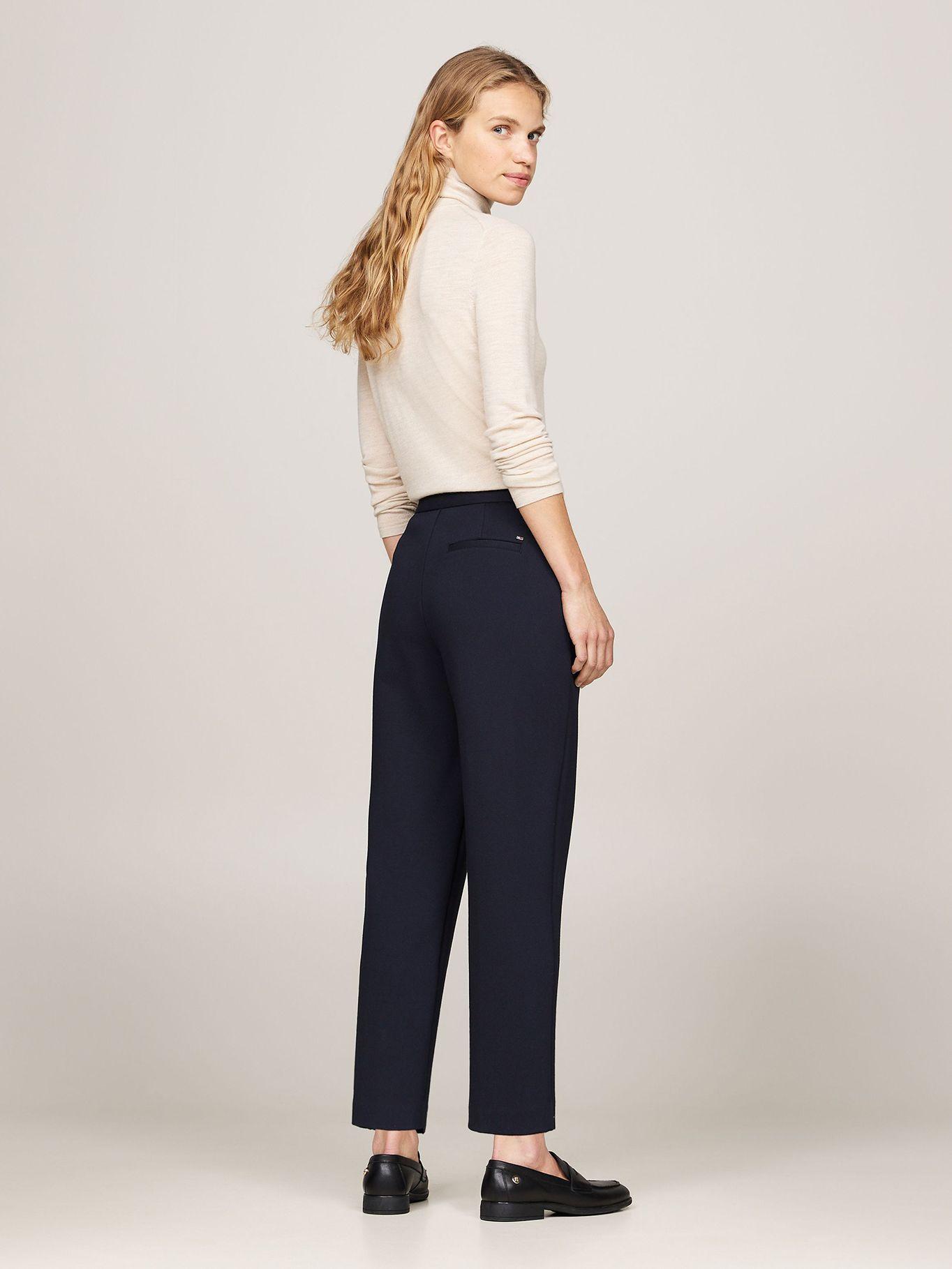 Pantalón De Corte Slim Raya Marcada Azul Tommy Hilfiger-2