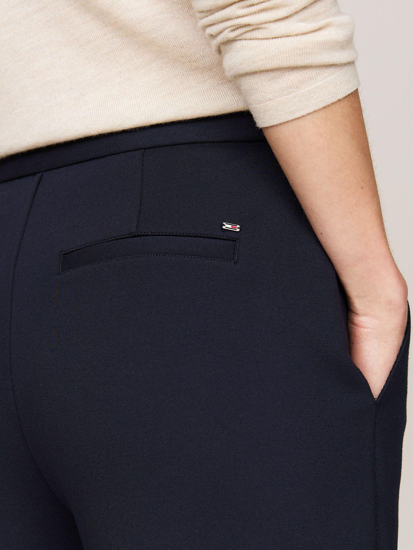 Pantalón De Corte Slim Raya Marcada Azul Tommy Hilfiger-3