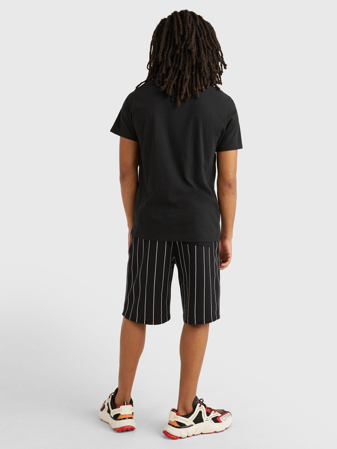 Polera Essential Front Logo Negro Tommy Jeans-2