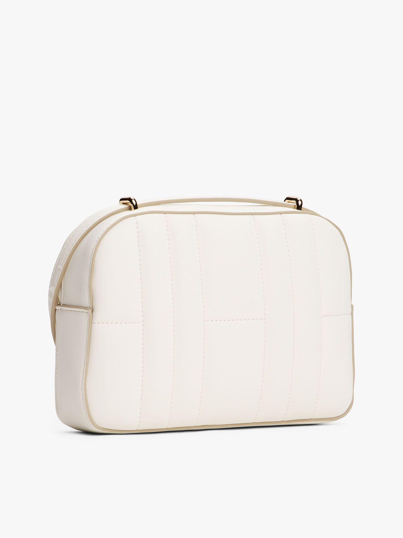 Bandolera Acolchada Con Monograma Blanco Tommy Hilfiger-2