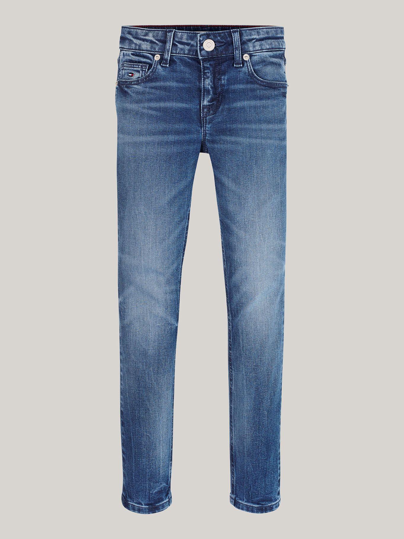 Jeans Nora Con Logo Azul Tommy Hilfiger-4