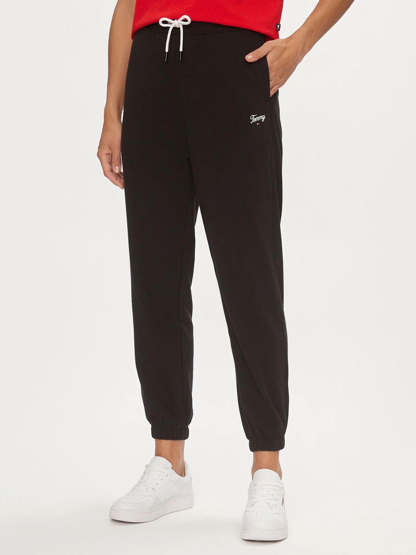 Joggers Relaxed Con Logo Negro Tommy Jeans-1