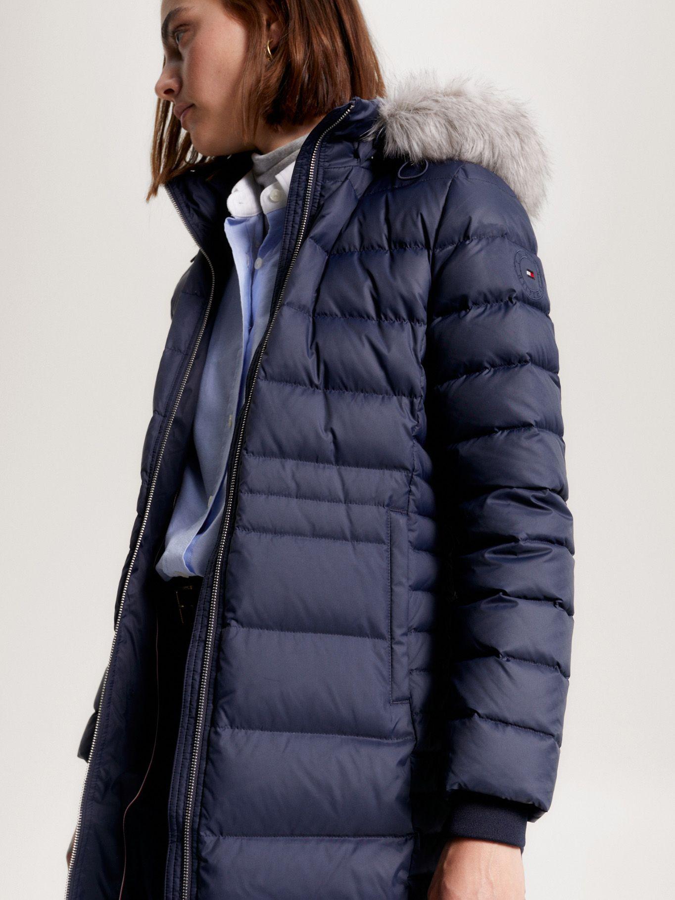 Parka Tyra con Relleno De Plumón Azul Tommy Hilfiger-3