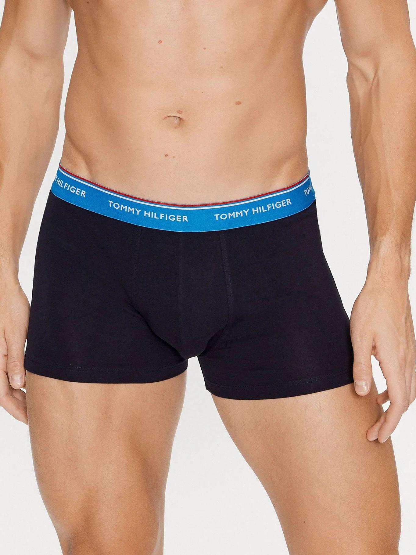 Pack De 3 Calzoncillos Trunk 0VX Azul Tommy Hilfiger-2