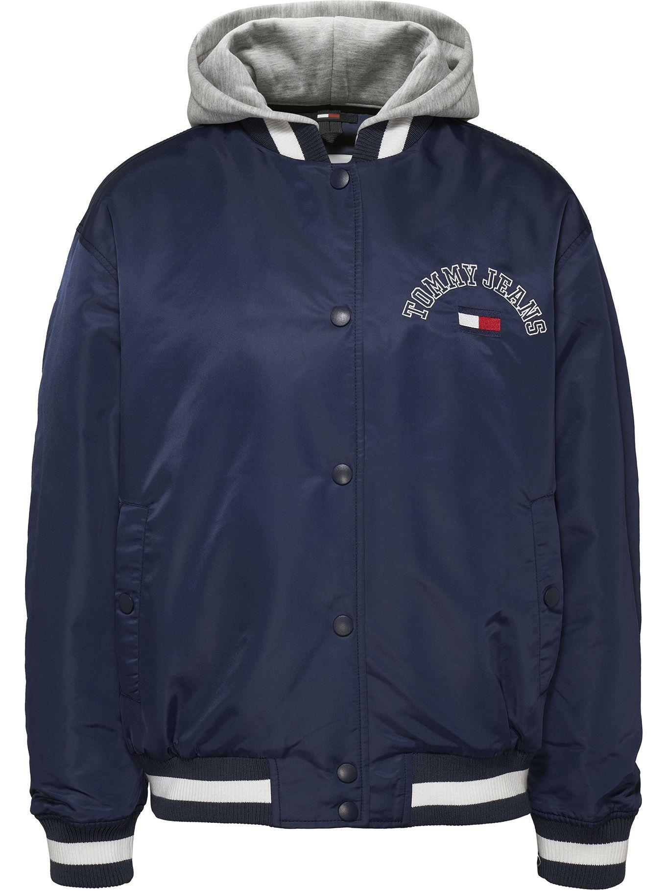 Bomber Graphic Satin Azul Tommy Hilfiger-0