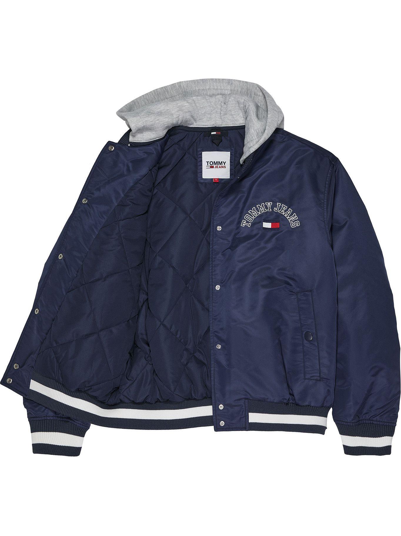 Bomber Graphic Satin Azul Tommy Hilfiger-3