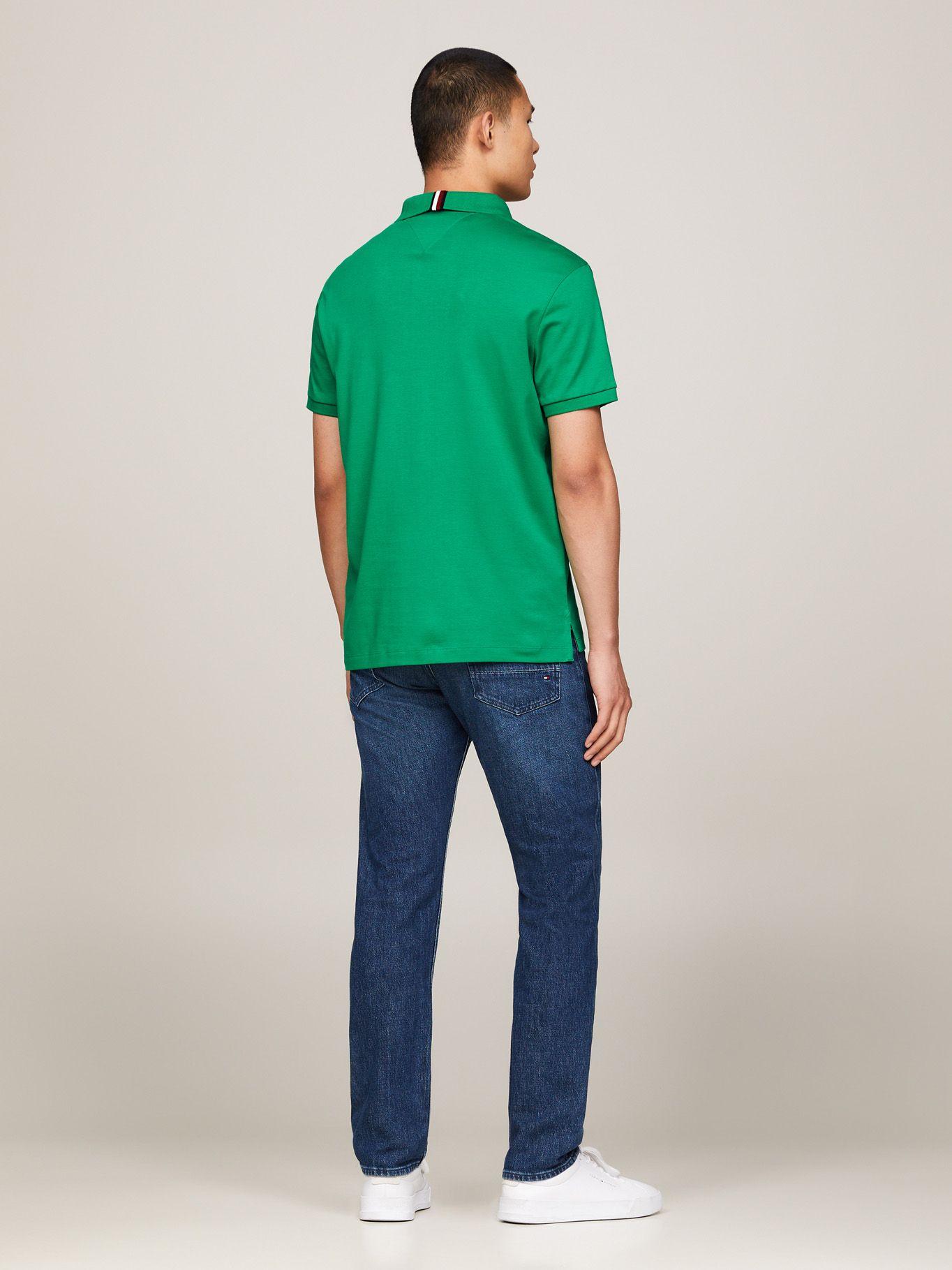 Polo Interlock Monogram Verde Tommy Hilfiger-2