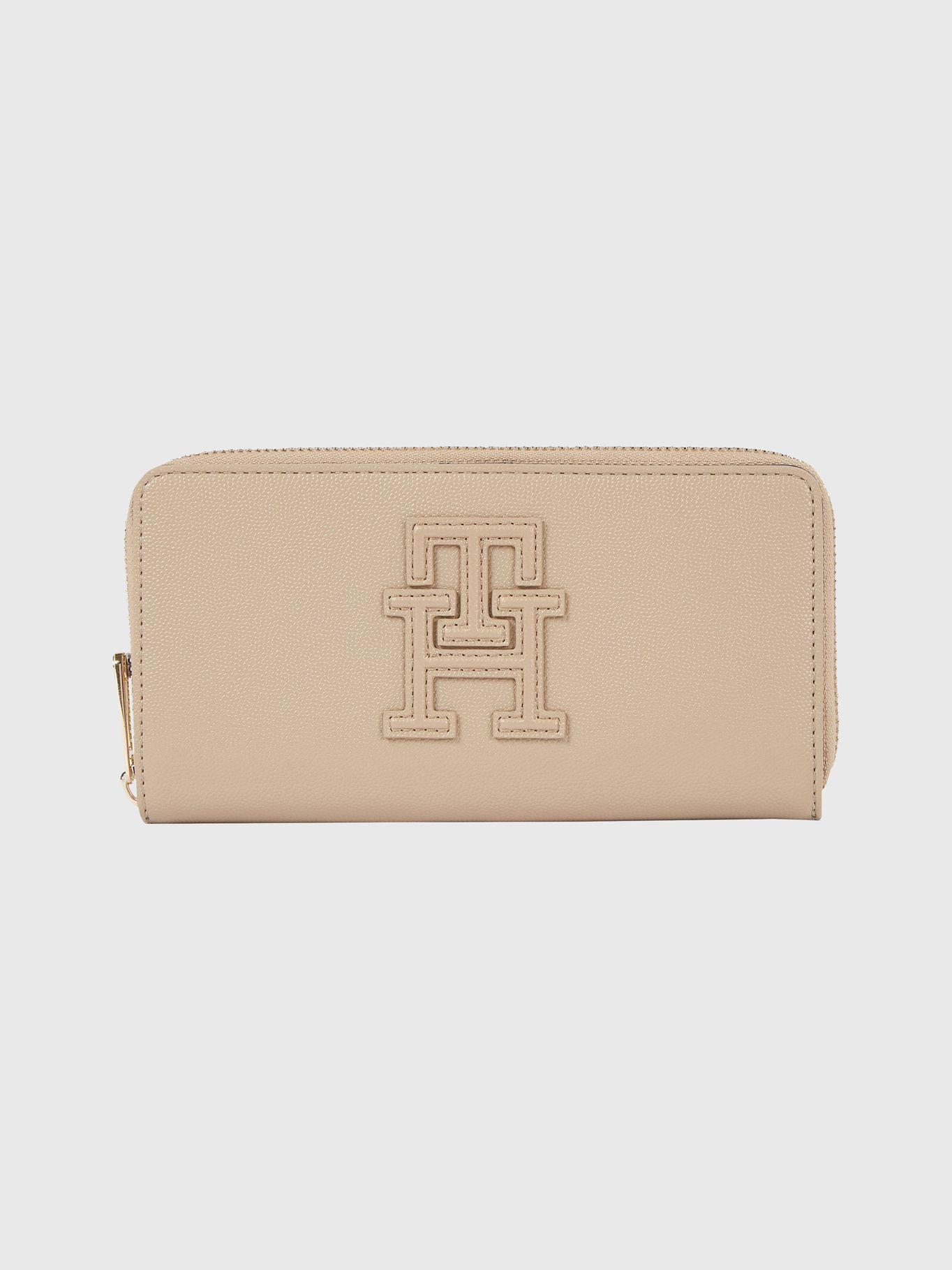 Billetera Large Timeless Monogram Beige Tommy Hilfiger-0