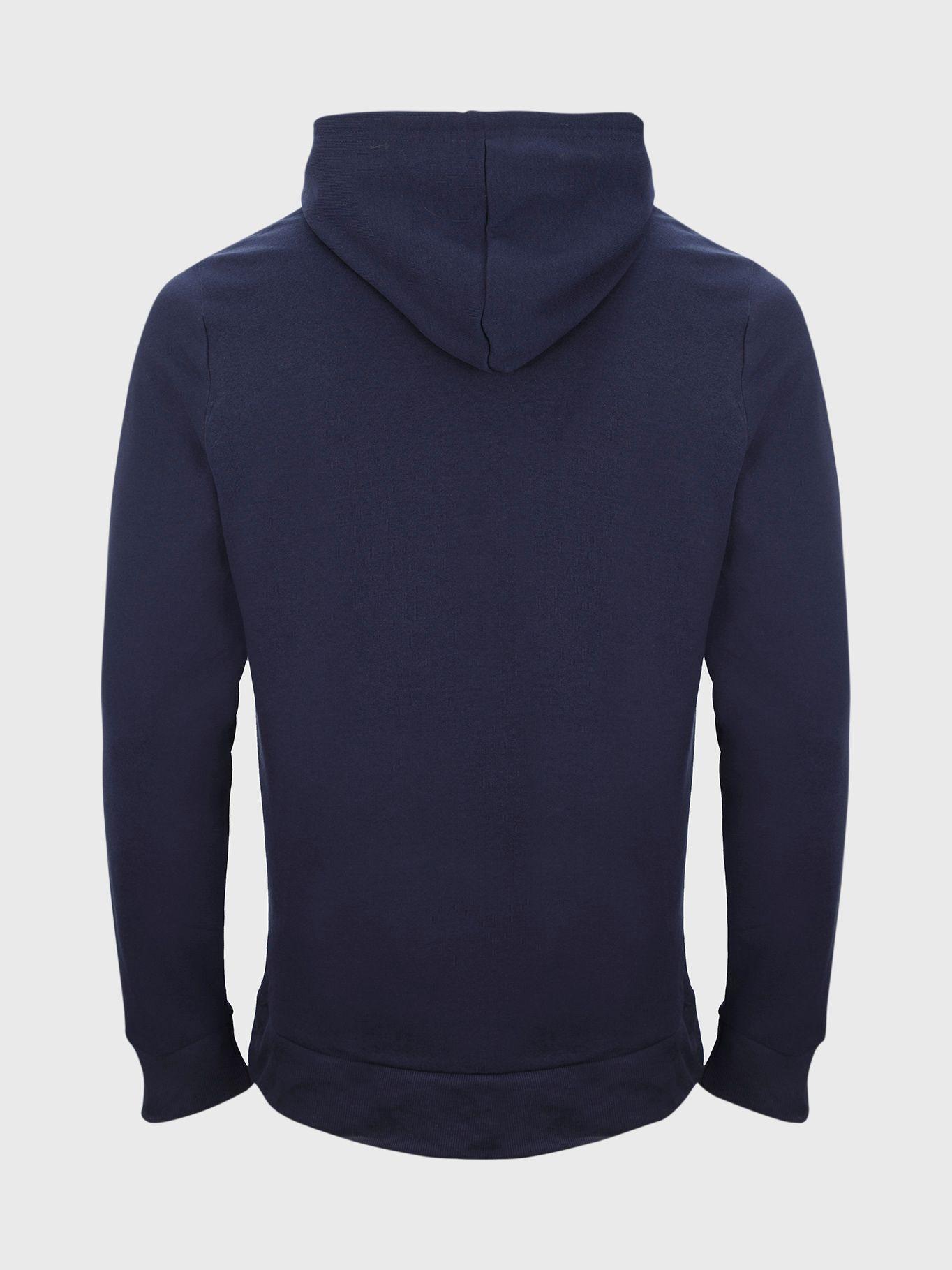 Top Hoodie Pijama Logo Azul Tommy Hilfiger M2-1