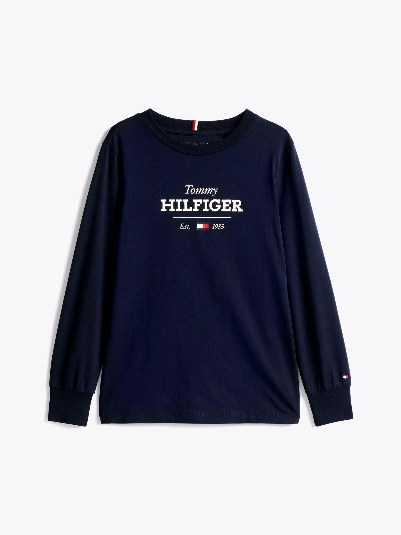 Polera Monotype 1985 Collection C1G Azul Tommy Hilfiger-4